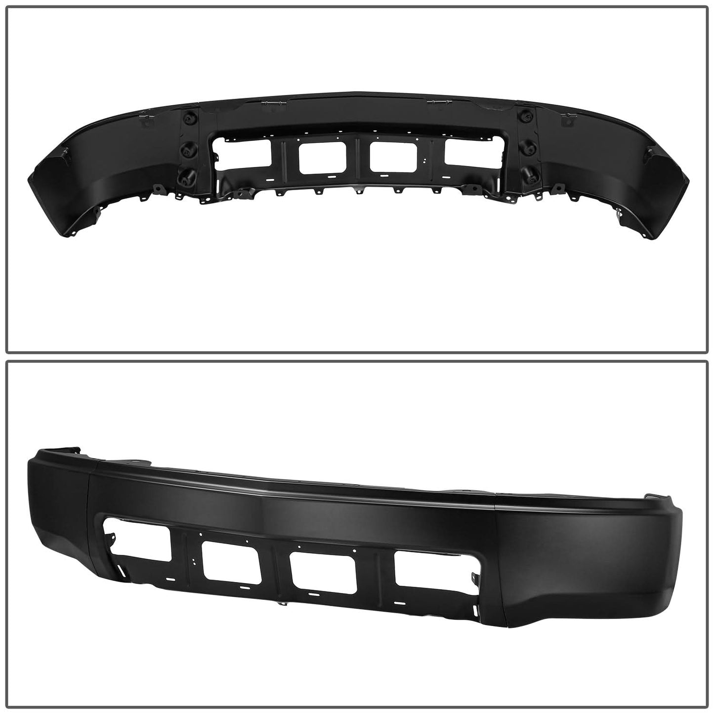 2014-2015 Chevrolet Silverado 1500 Front Bumper Cover Black