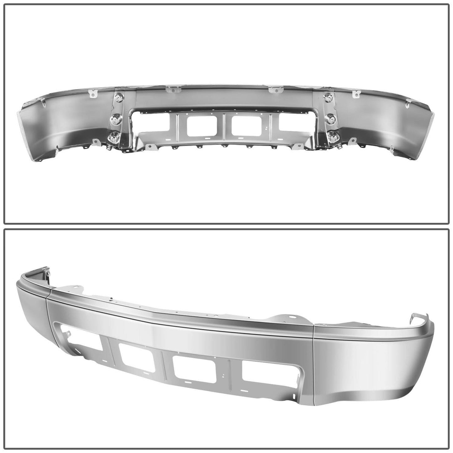 2014-2015 Chevrolet Silverado 1500 Front Bumper Cover Chrome