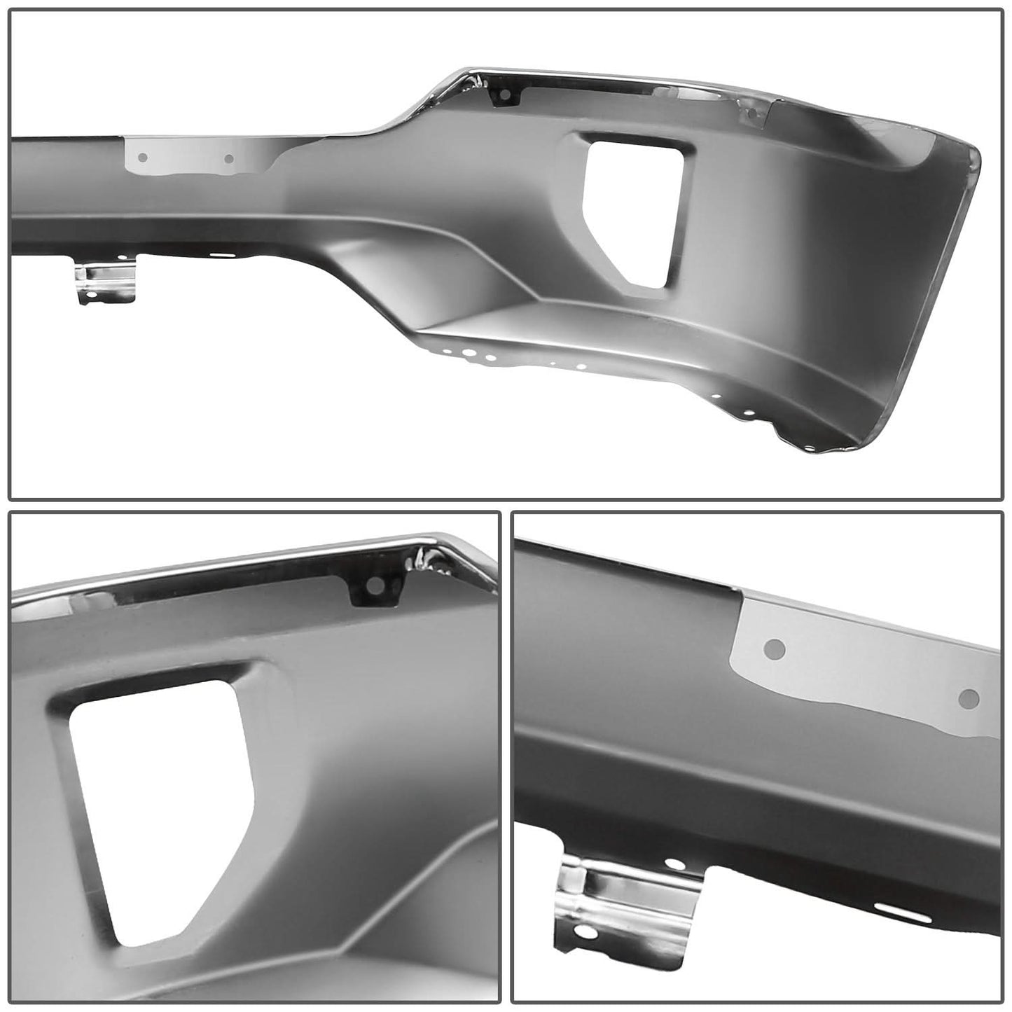 2016-2018 Chevrolet Silverado 1500 Front Bumper Cover Chrome w/ Fog