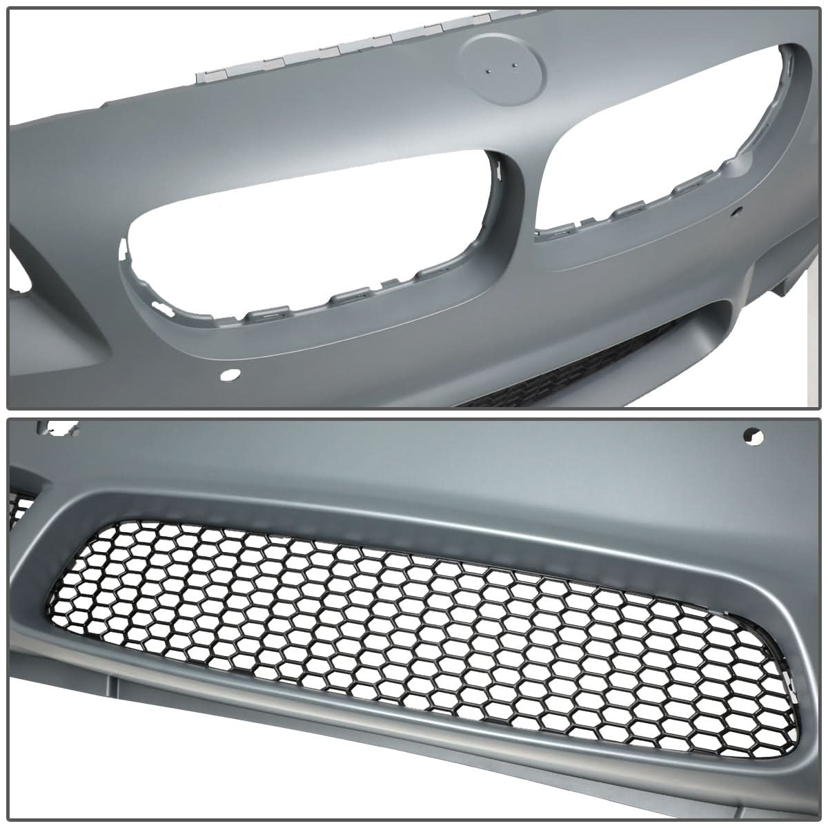 2010-2016 BMW 5-Series M5 Style Front Bumper Cover with Fog Lights