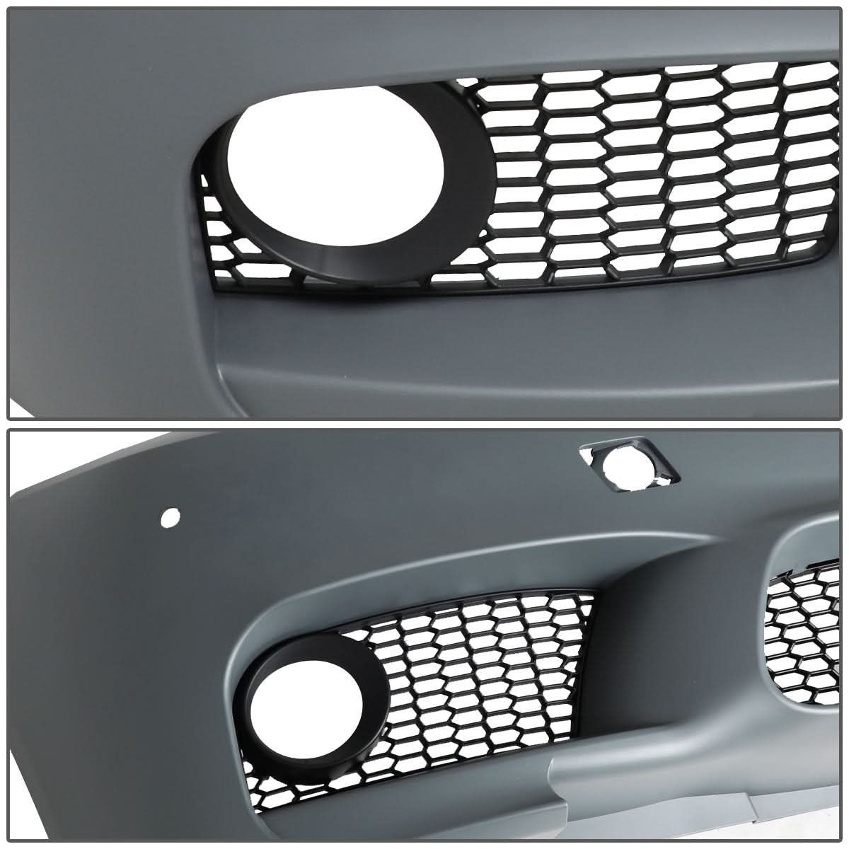 2010-2016 BMW 5-Series M5 Style Front Bumper Cover with Fog Lights