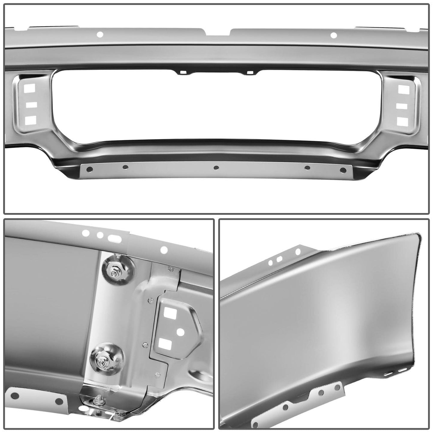 2009-2014 Ford F-150 Front Bumper Cover Chrome No Fog Lamps