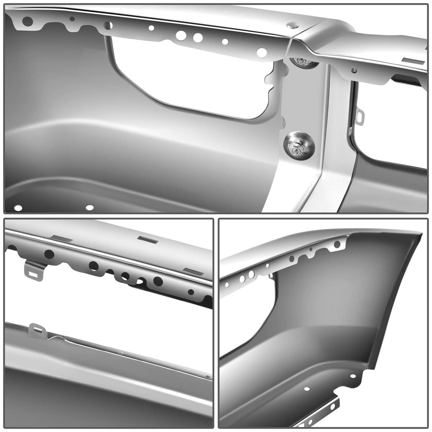 2020-2022 Ford F-250/F-350 Super Duty Chrome Front Bumper Cover