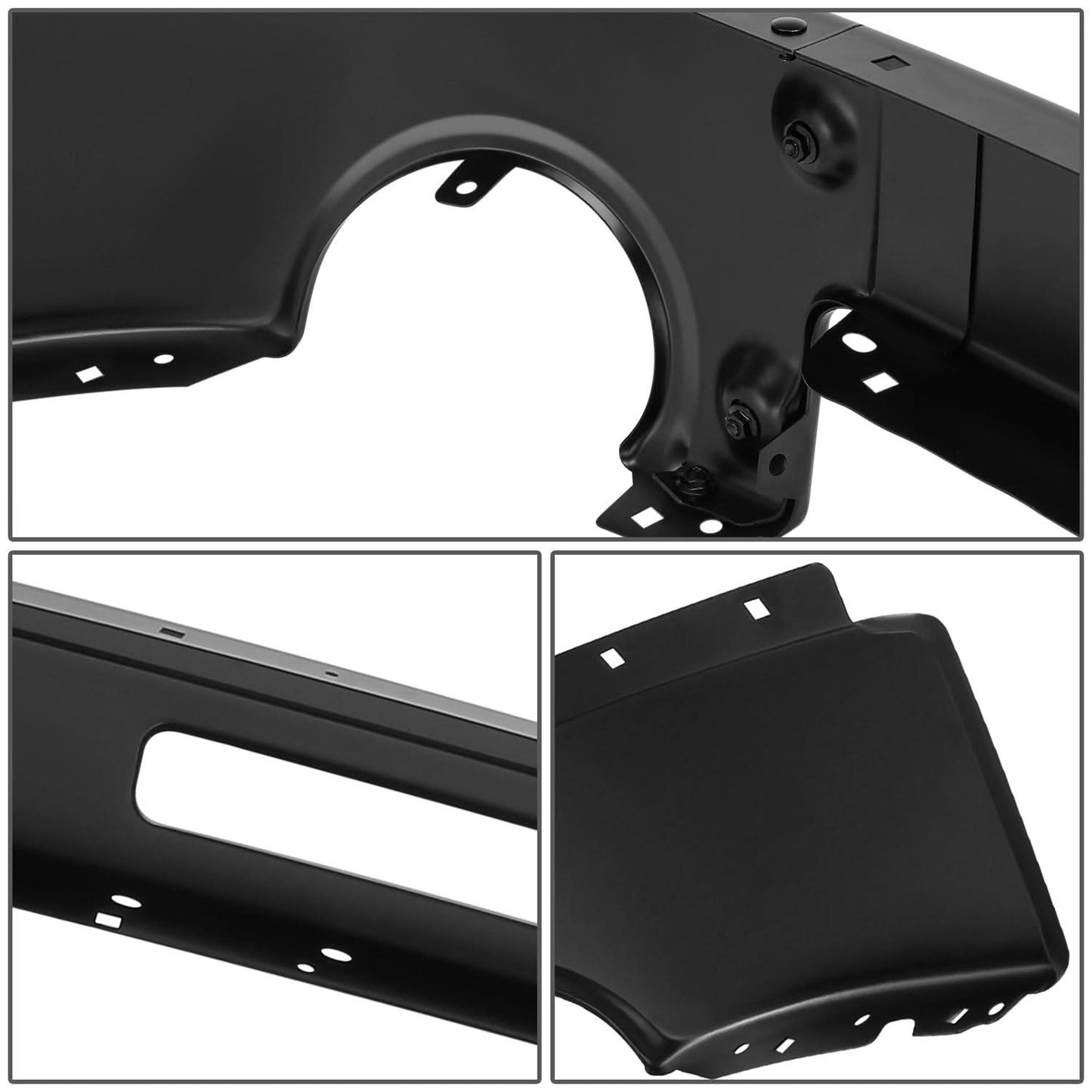 2007-2013 GMC Sierra Front Bumper Cover w/ Fog Lamps & Tow Package
