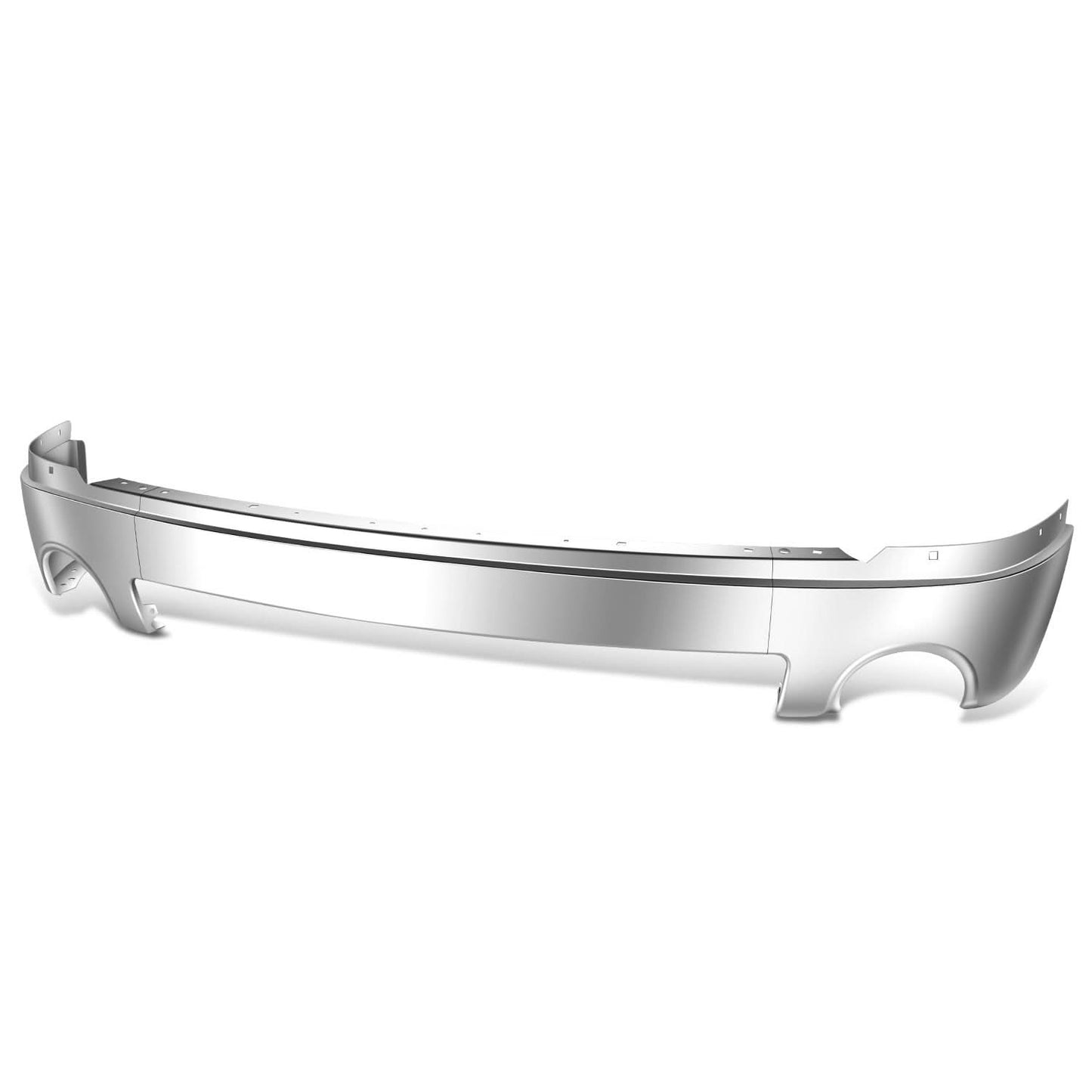 2007-2013 GMC Sierra 1500 Chrome Front Bumper Cover w/ Fog Lamp Holes