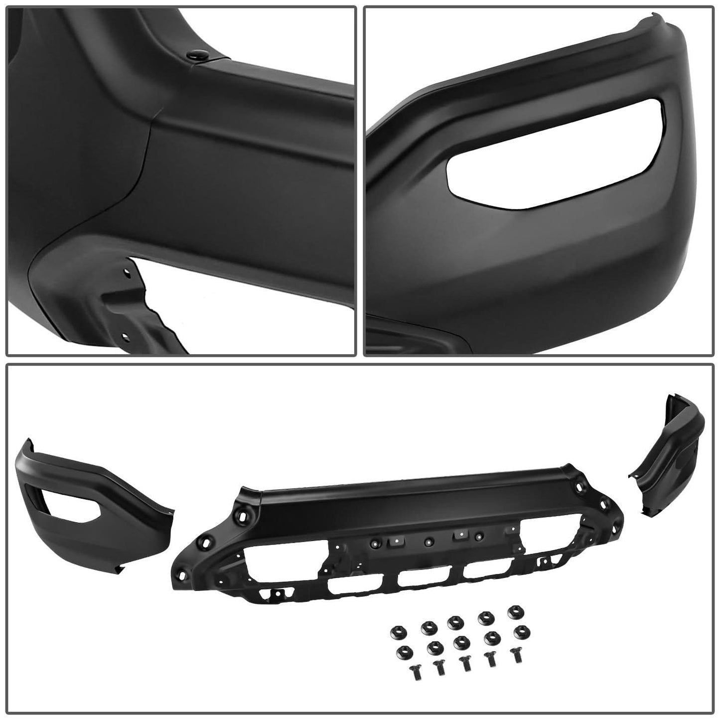 2016-2018 GMC Sierra 1500 w/ Park Assist Front Bumper Cover