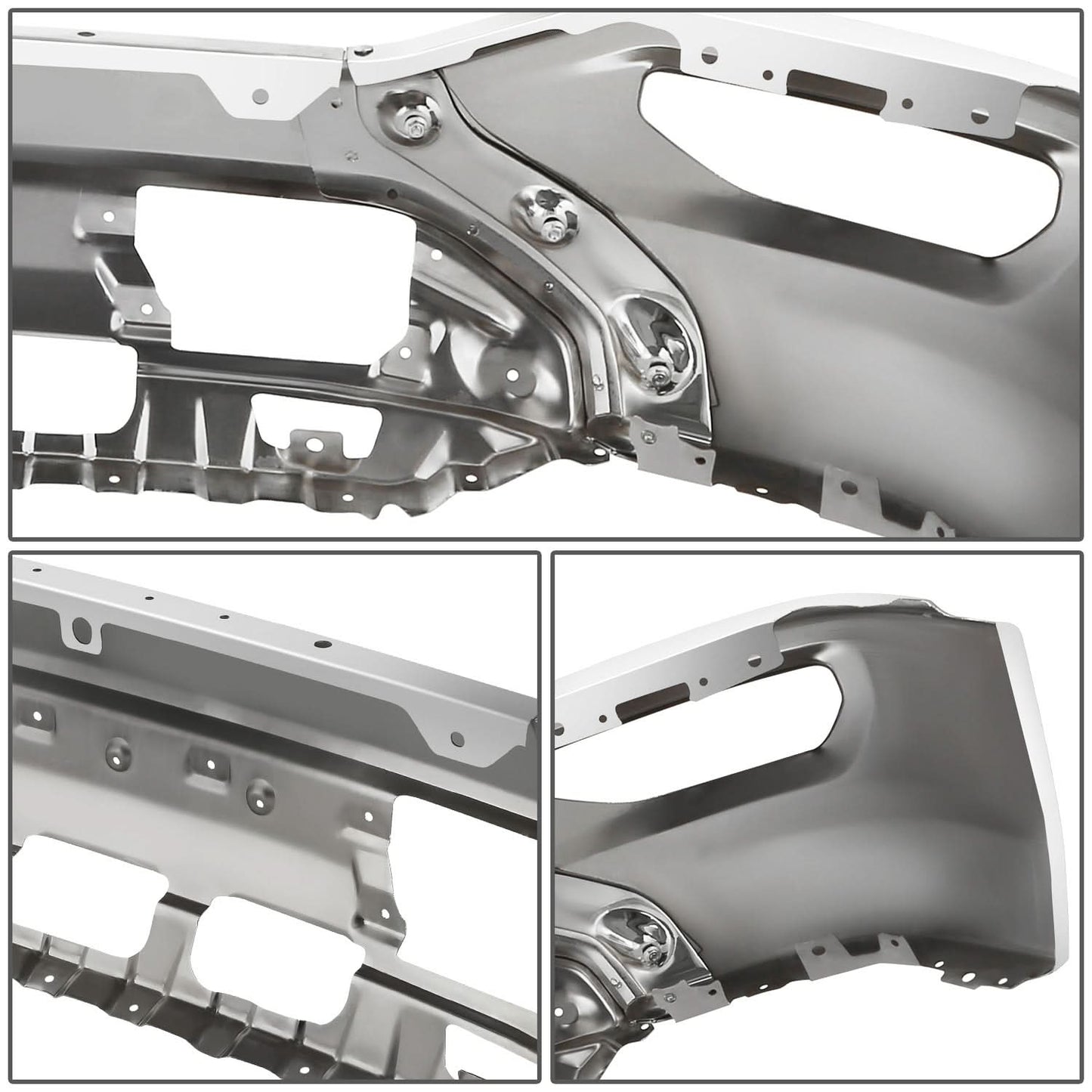 2016-2018 GMC Sierra 1500 Front Bumper Cover - Stamped Steel