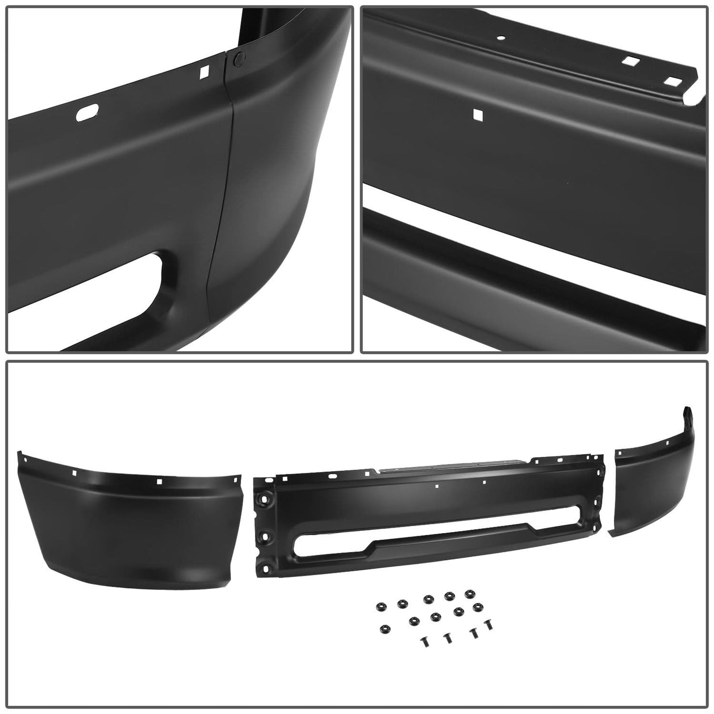2009-2012 Dodge Ram 1500 Front Bumper Cover Without Fog Lamps