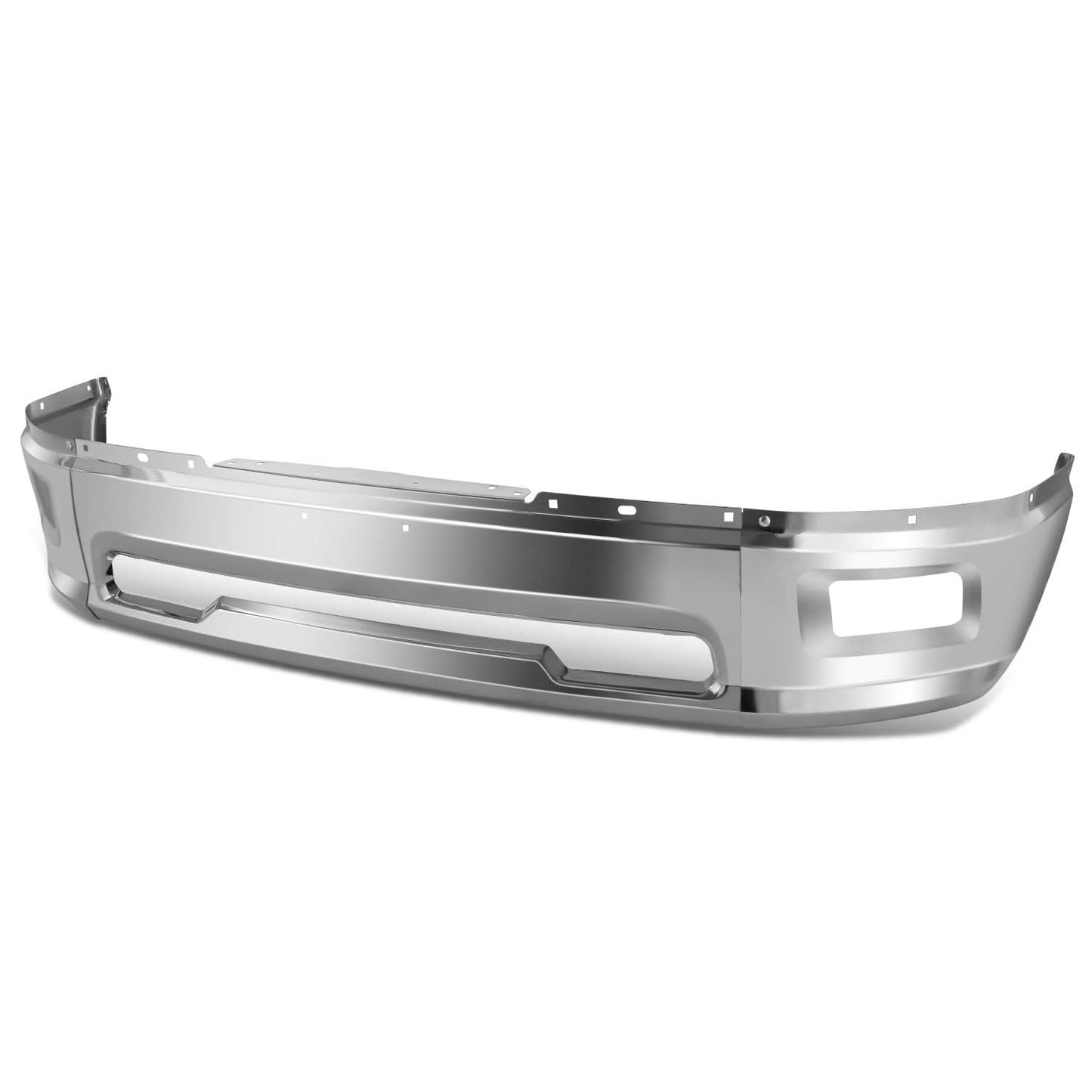 2009-2012 Dodge Ram 1500 Chrome Front Bumper Cover w/ Fog Lamp Cutouts