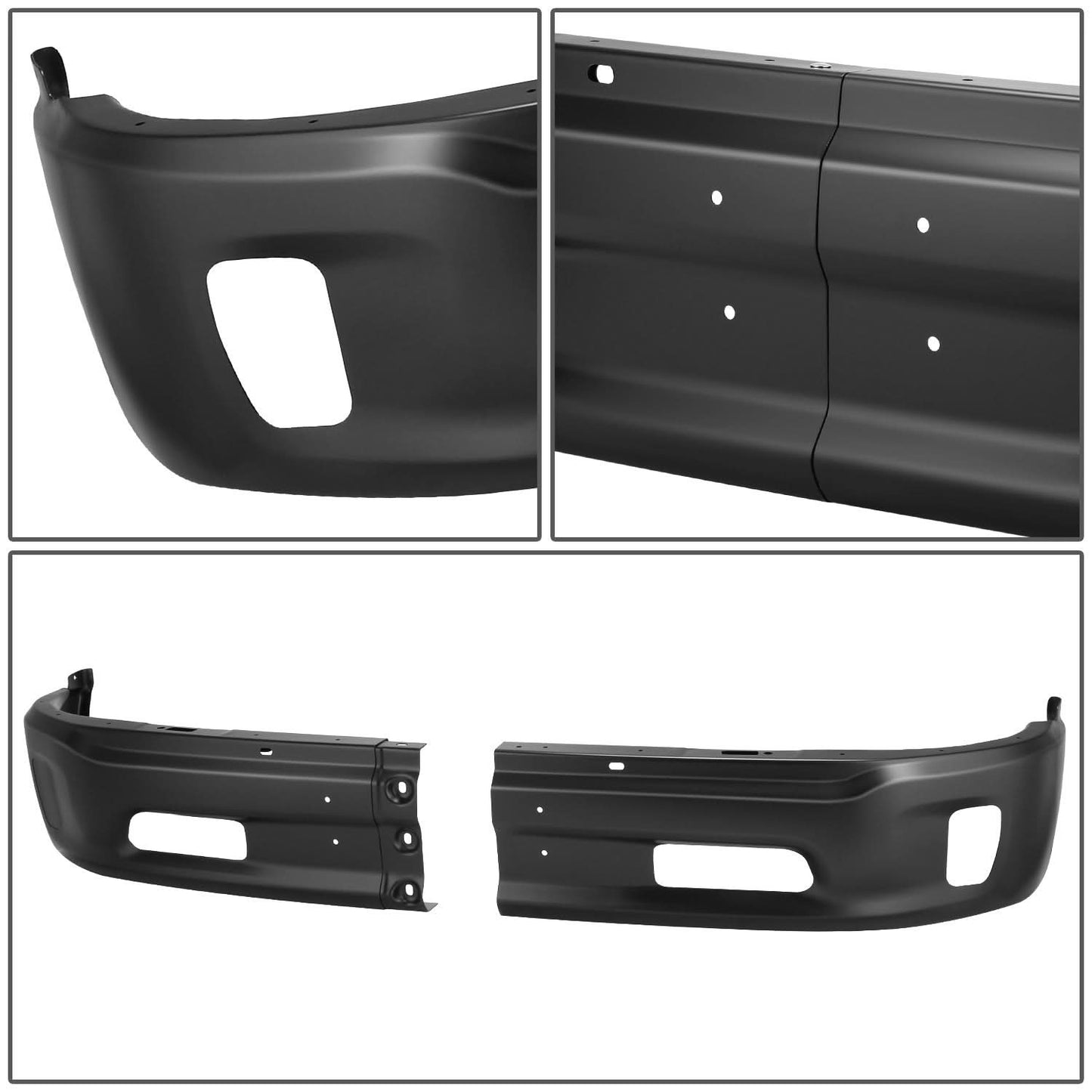 2013-2018 RAM 1500 Front Bumper Cover with Fog Light Holes