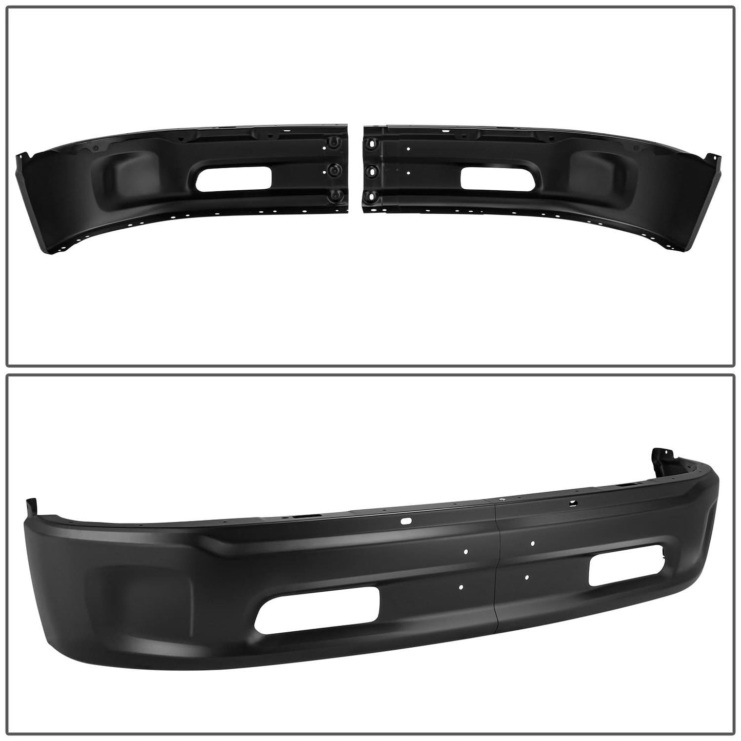 2014-2018 Ram 1500 Front Bumper Cover Without Fog Lights