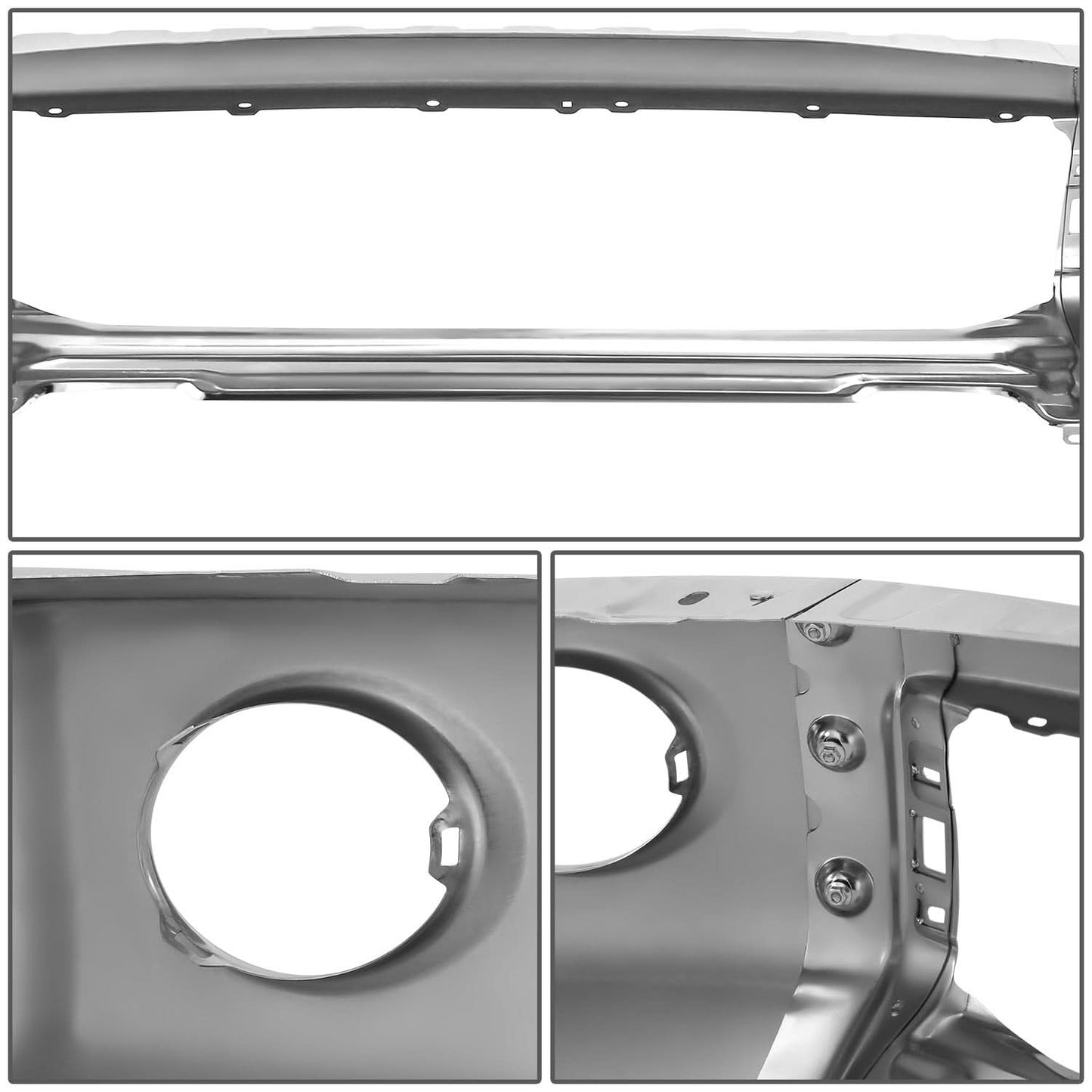 2007-2013 Toyota Tundra Front Bumper Cover Chrome