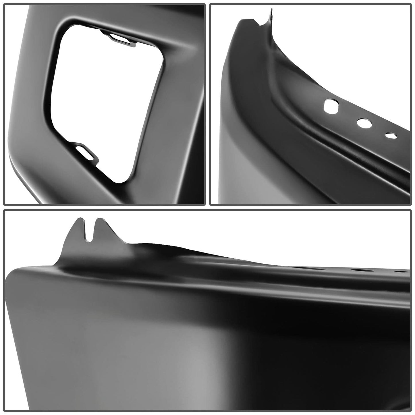 14-21 Toyota Tundra Front Bumper Cover - Right Side Black