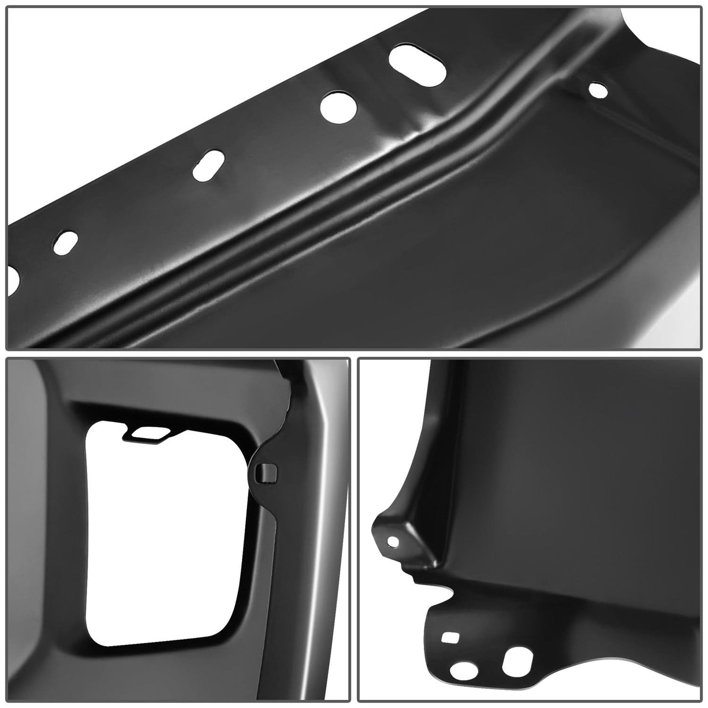 14-21 Toyota Tundra Front Bumper Cover - Right Side Black