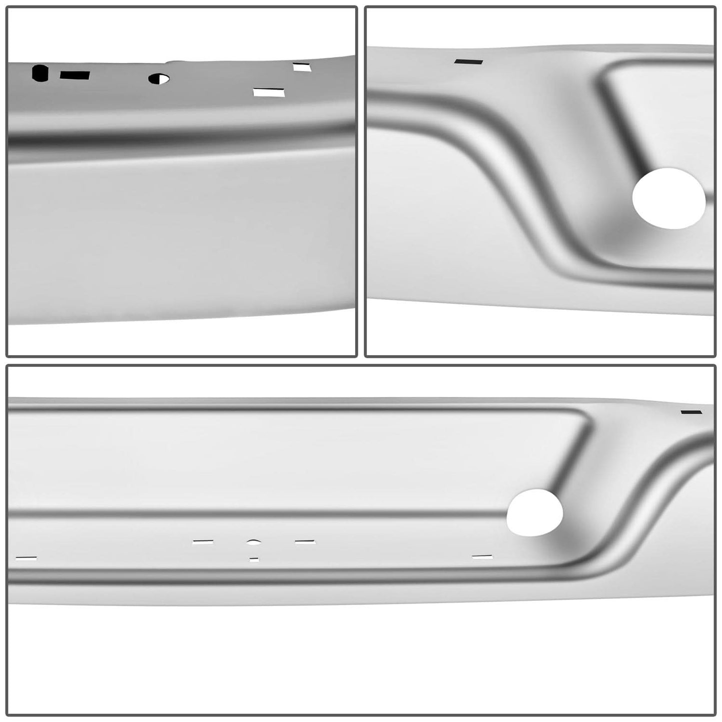 96-23 Chevrolet Express & GMC Savana Chrome Rear Bumper Cover