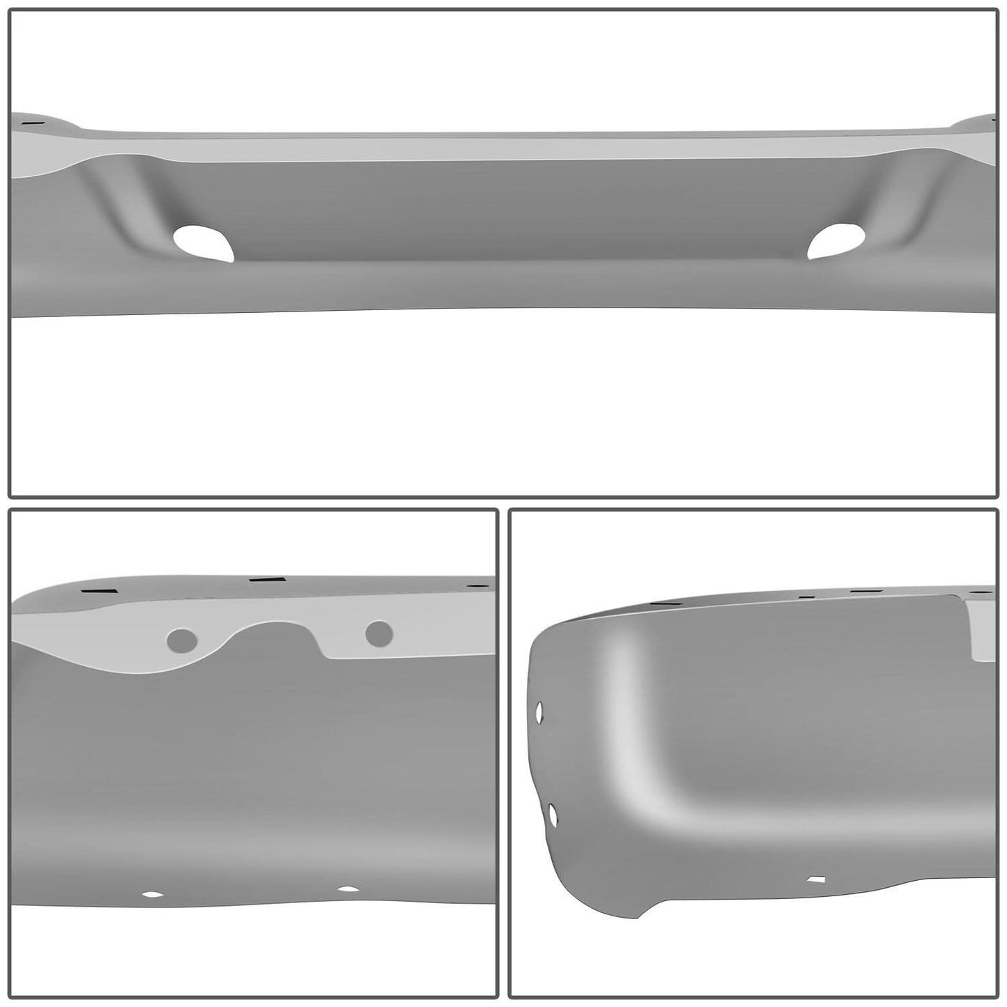 96-23 Chevrolet Express & GMC Savana Chrome Rear Bumper Cover