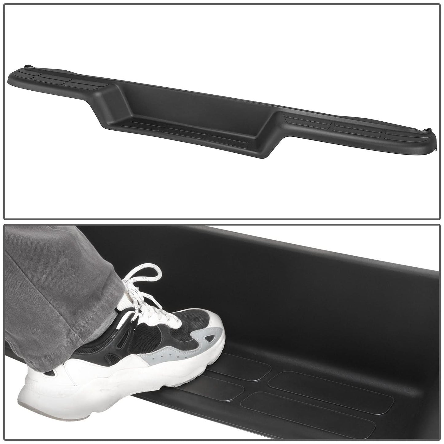 1996-2023 Chevrolet Express Rear Bumper Cover - Black