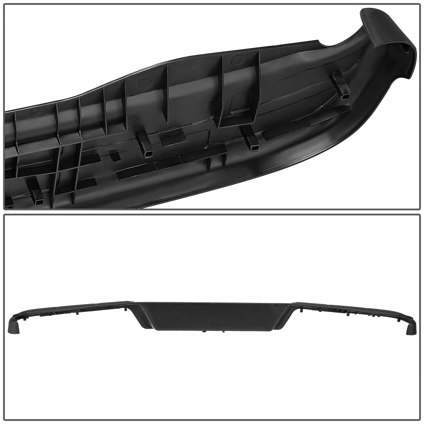 1996-2023 Chevrolet Express Rear Bumper Cover - Black