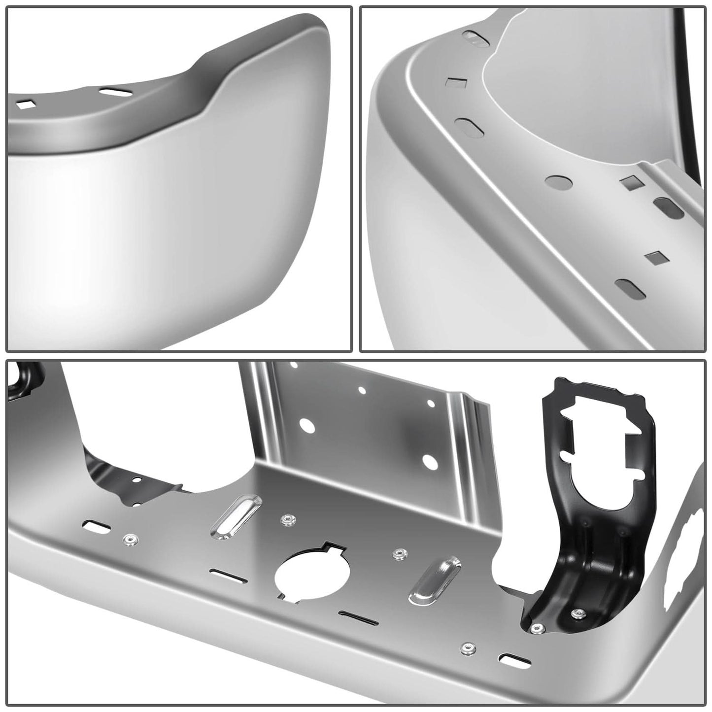 13-18 Ram 2500/3500 Chrome Rear Bumper Bar Without Park Assist