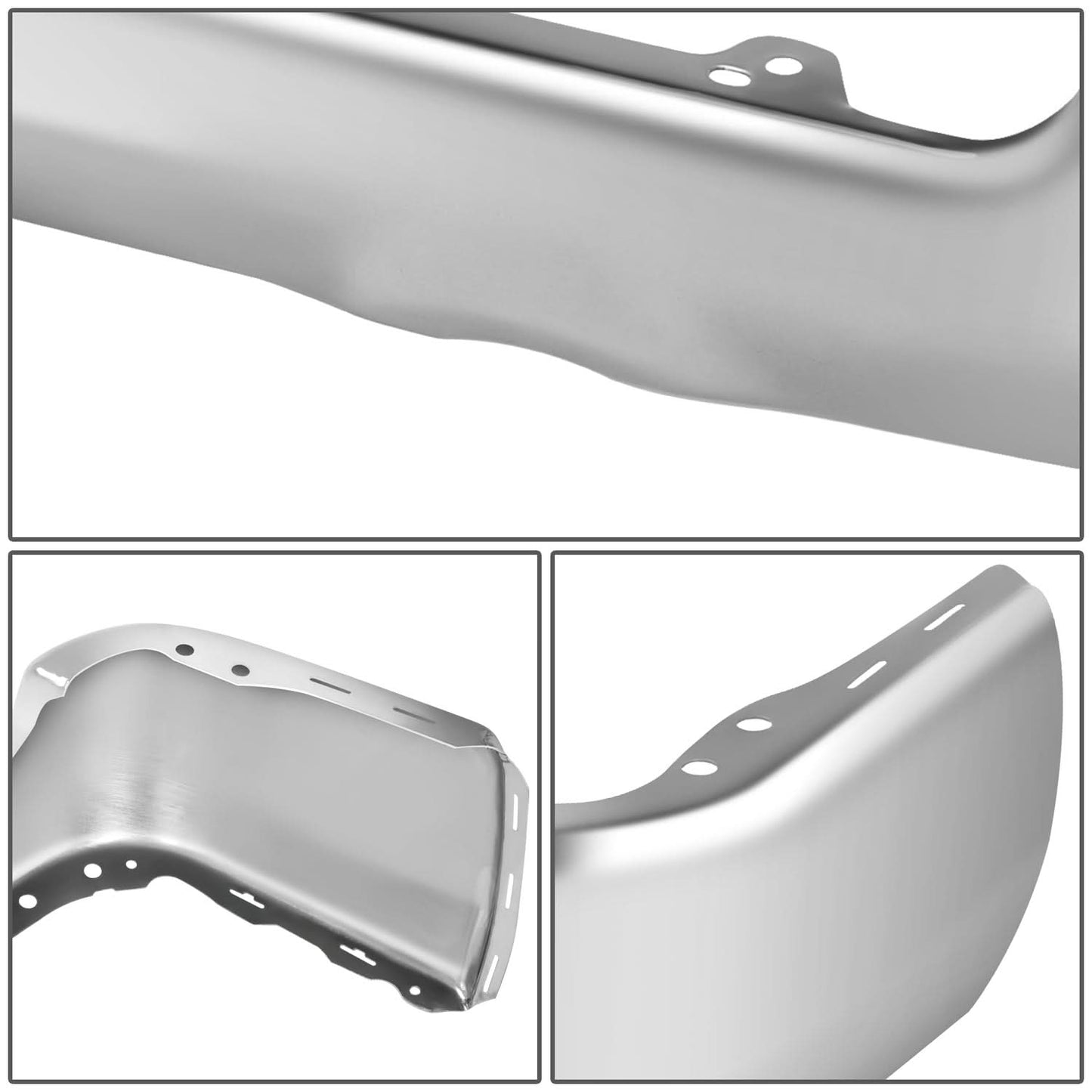 2019-2024 Ram 1500 Dual Exhaust Chrome Rear Bumper