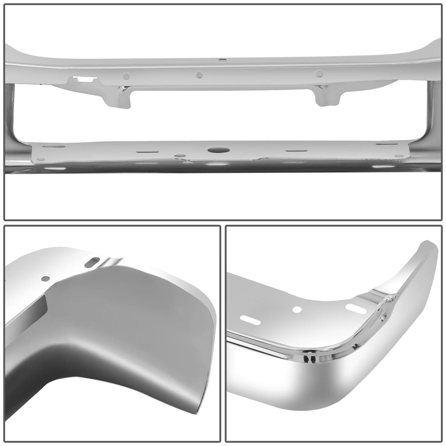 2004-2006 Ford F-150 Chrome Rear Bumper Cover - Fleetside