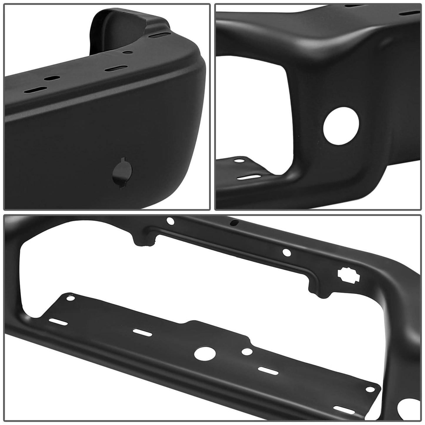 2004-2006 Ford F-150 Rear Bumper Cover with Parking Sensors - Black