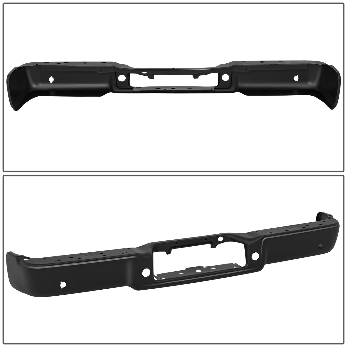 2004-2006 Ford F-150 Rear Bumper Cover with Parking Sensors - Black