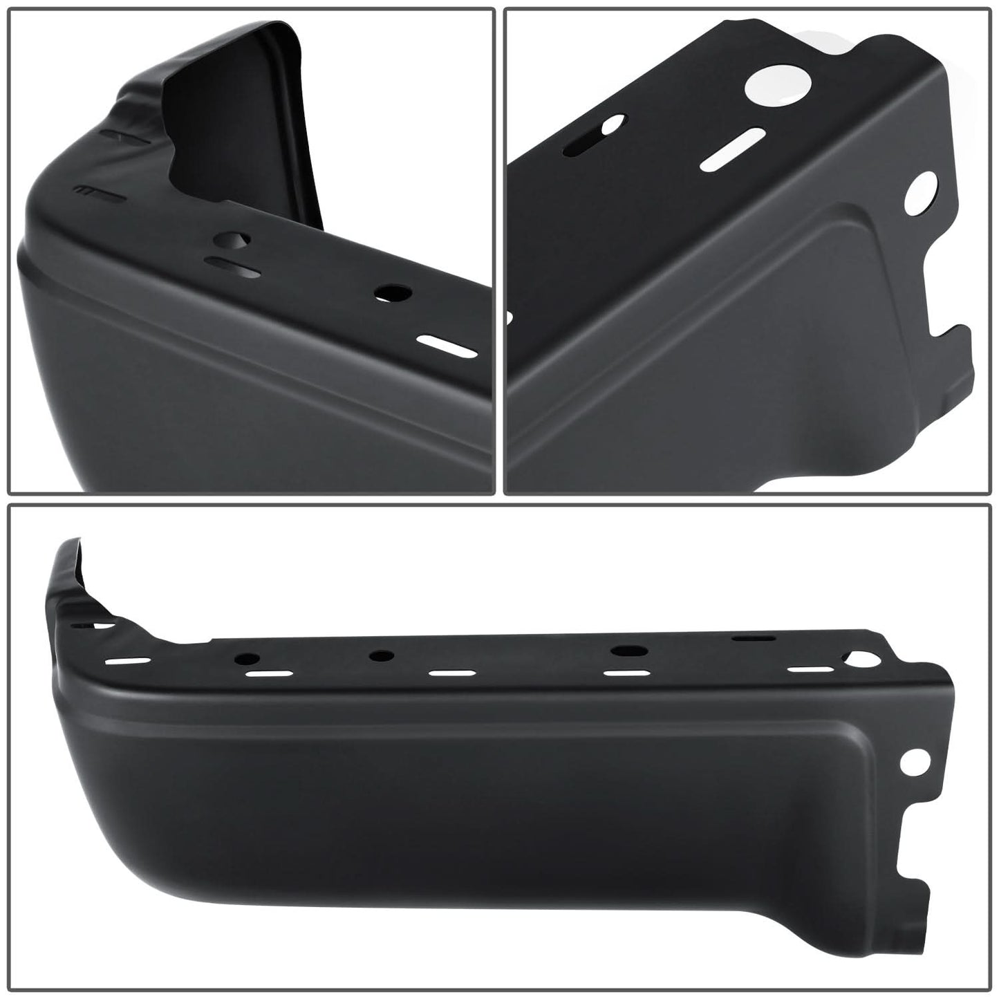 09-14 Ford F-150 Rear Bumper Cover Fleetside Black