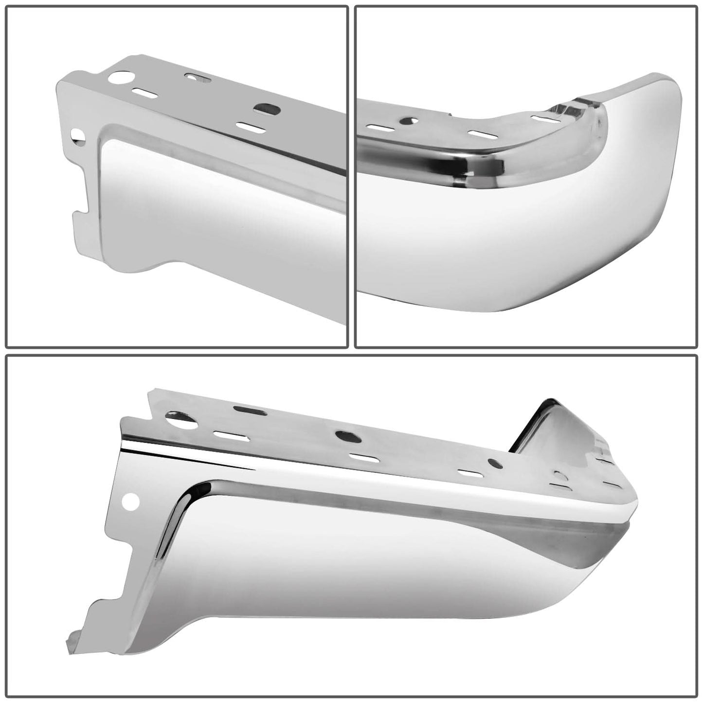 09-14 Ford F-150 Fleetside Rear Bumper Cover Chrome