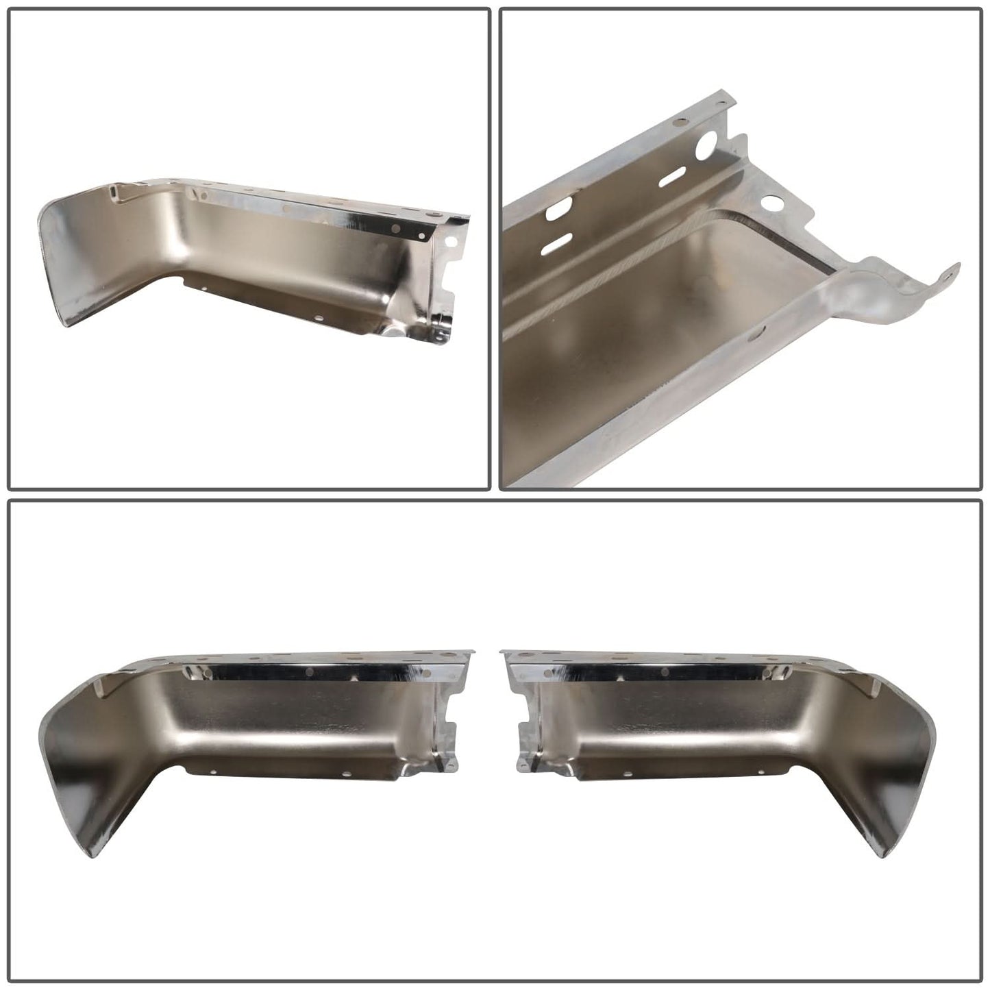 09-14 Ford F-150 Fleetside Rear Bumper Cover Chrome