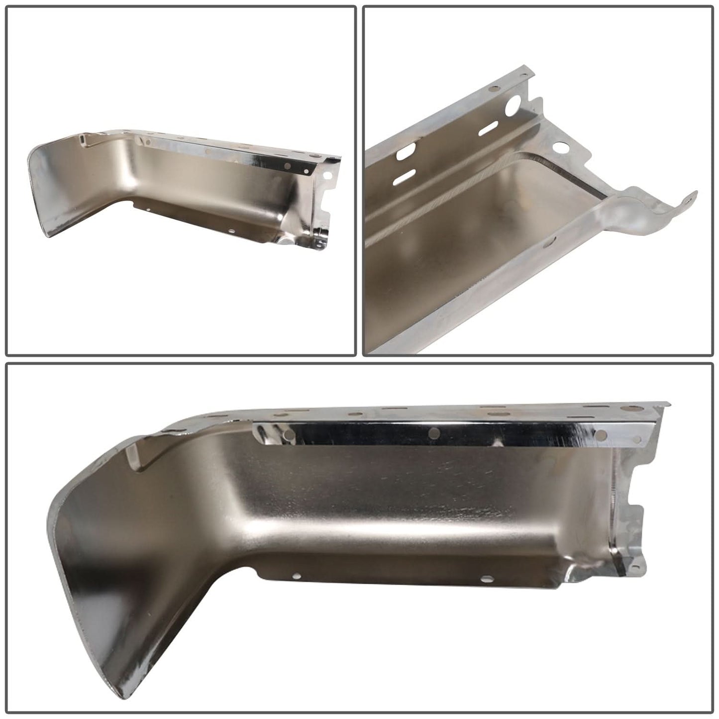 2009-2014 Ford F-150 Fleetside Rear Bumper Cover Chrome Right