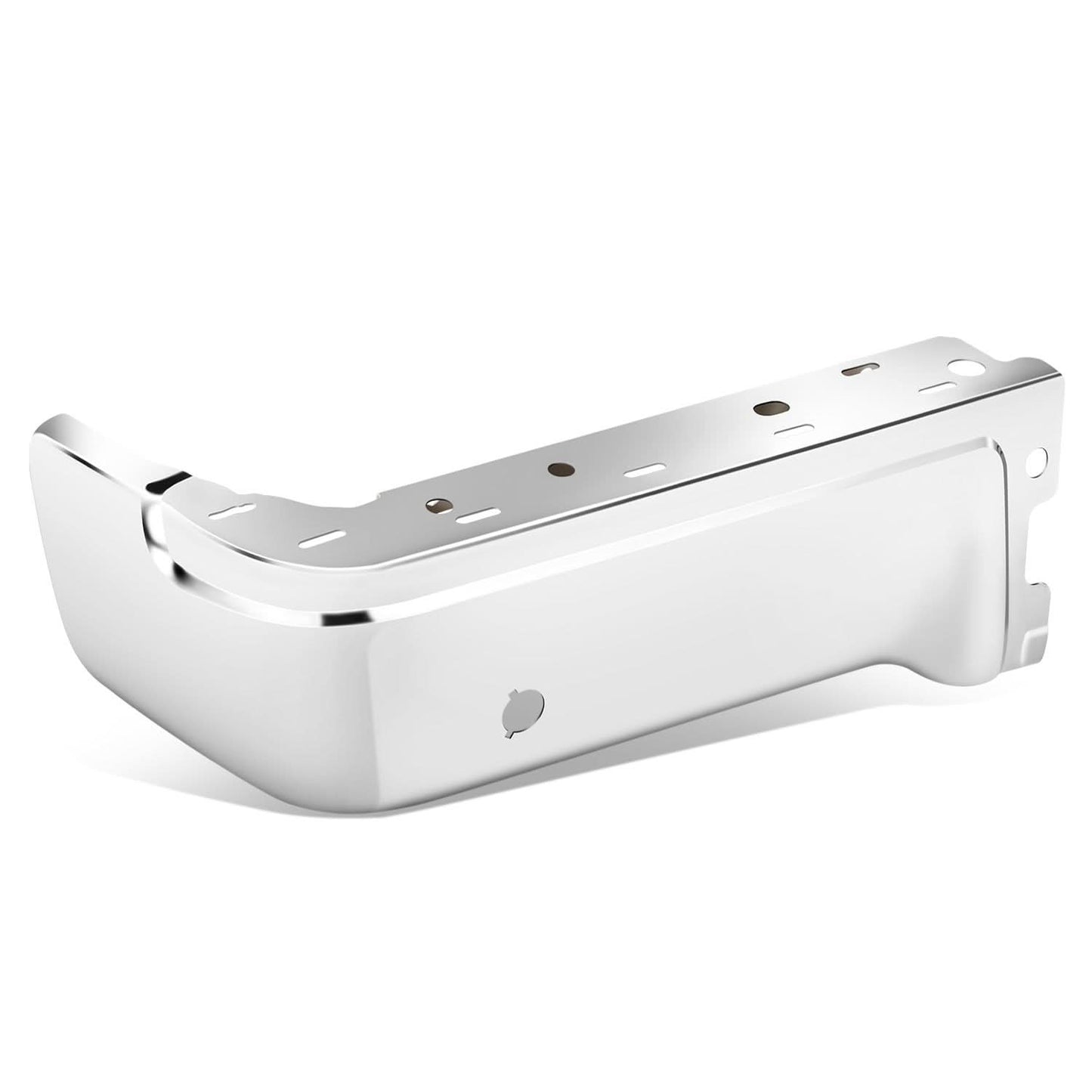 09-14 Ford F-150 Fleetside Rear Bumper Cover w/ Sensor Holes Chrome