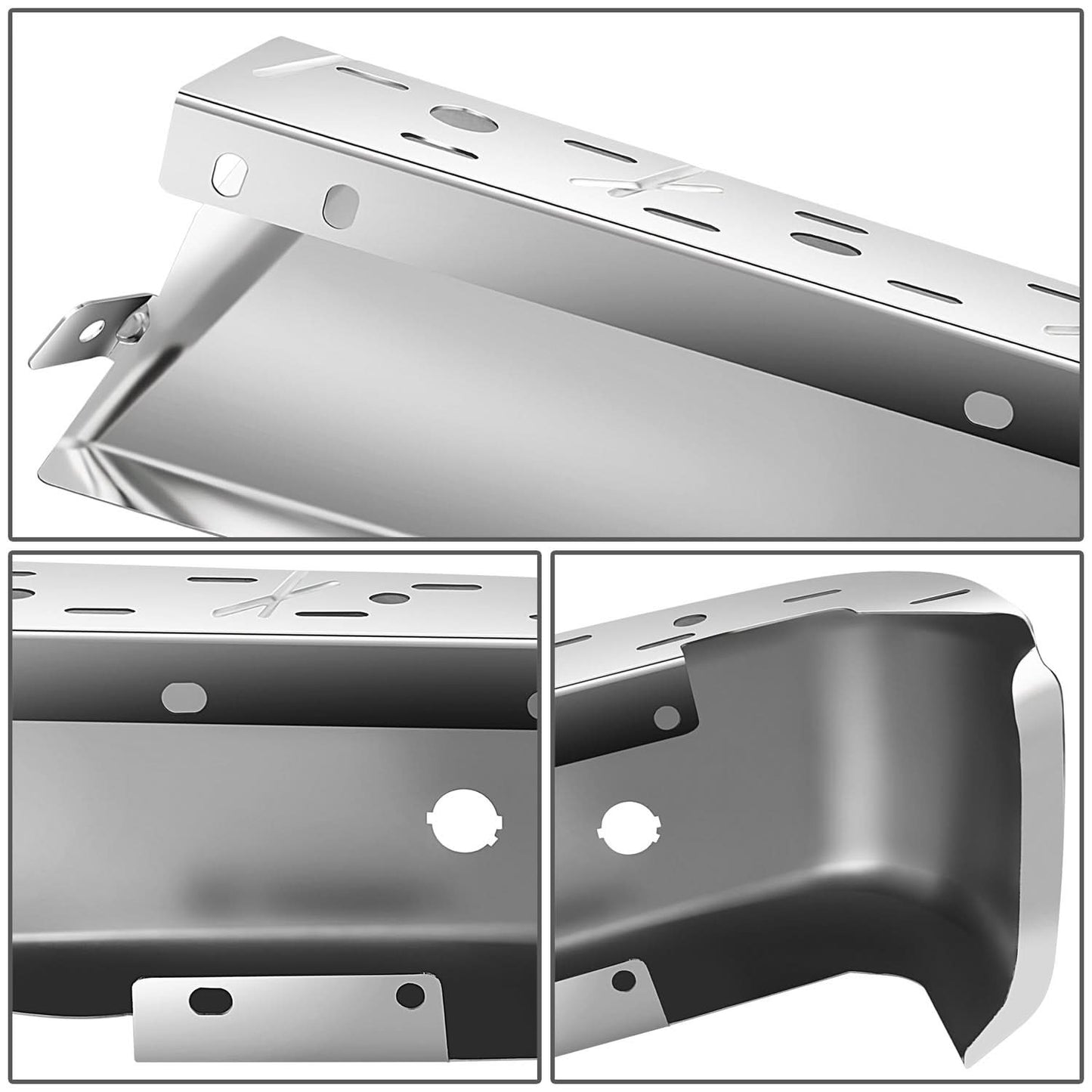 2015-2020 Ford F-150 Rear Bumper Cover Chrome Left w/ Sensor