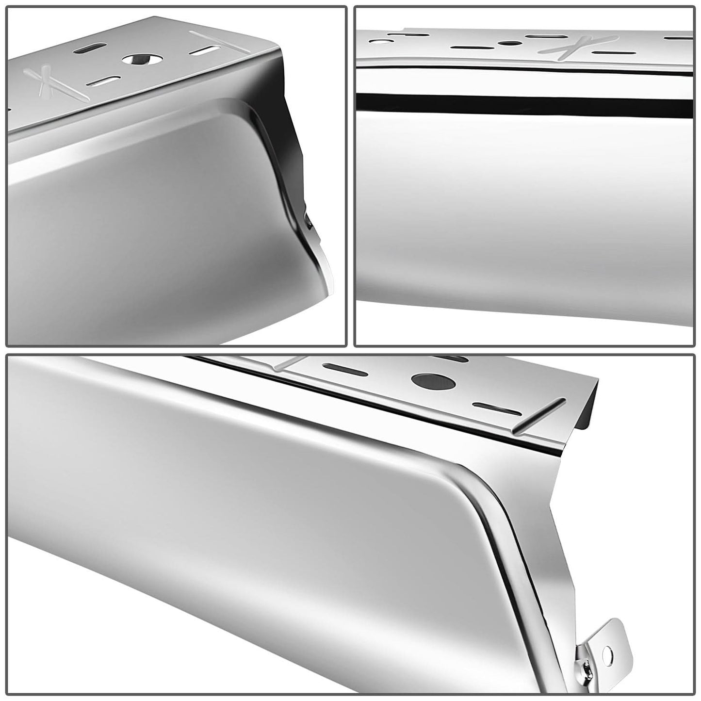 2015-2020 Ford F-150 Chrome Left Rear Bumper Cover