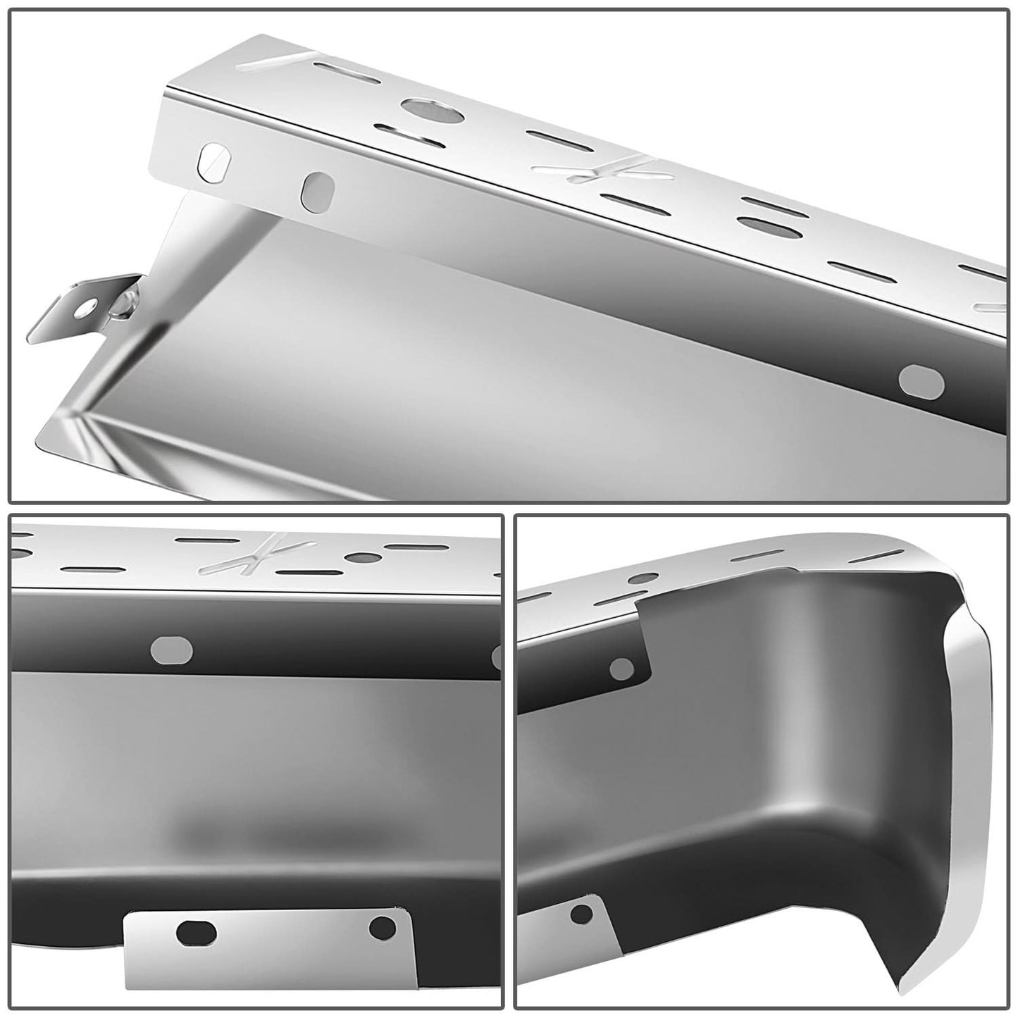 2015-2020 Ford F-150 Chrome Left Rear Bumper Cover