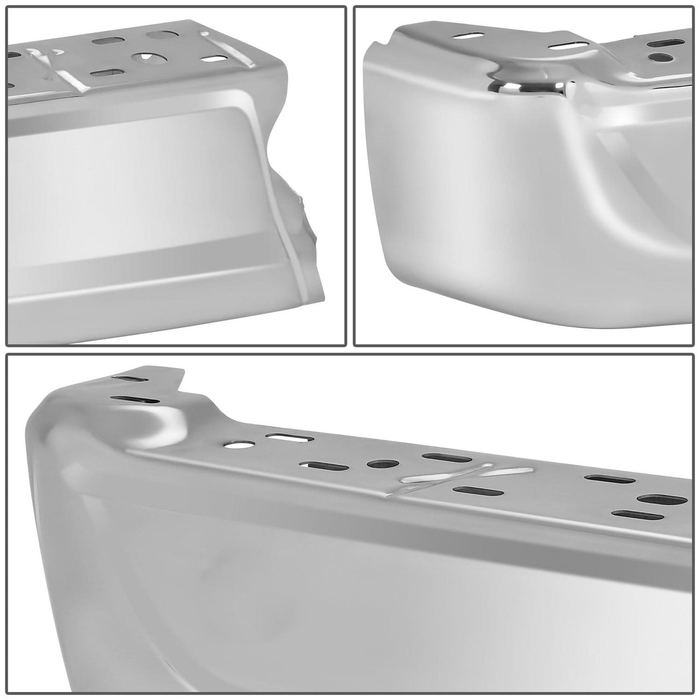 2021-2024 Ford F-150 FTIS Left Rear Bumper Cover Chrome
