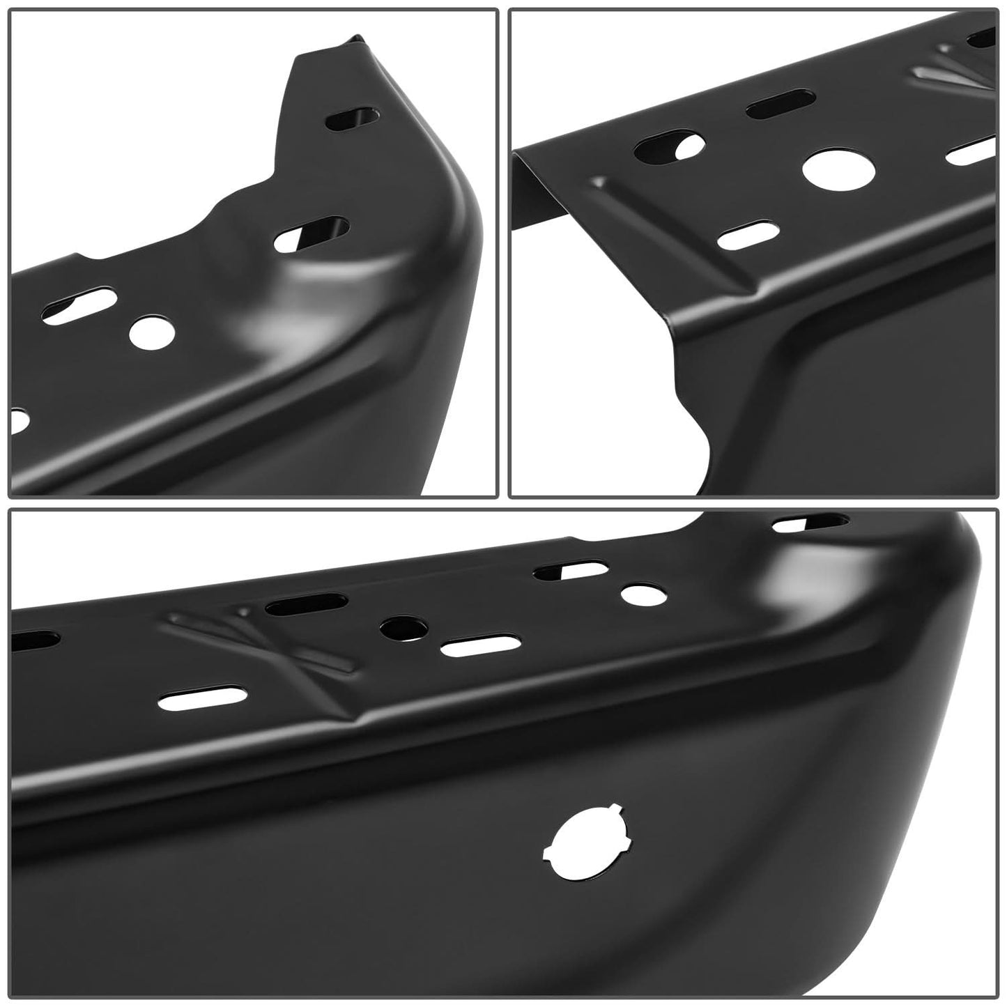 2021-2024 Ford F-150 Rear Bumper Cover Right Side w/ Sensor Black