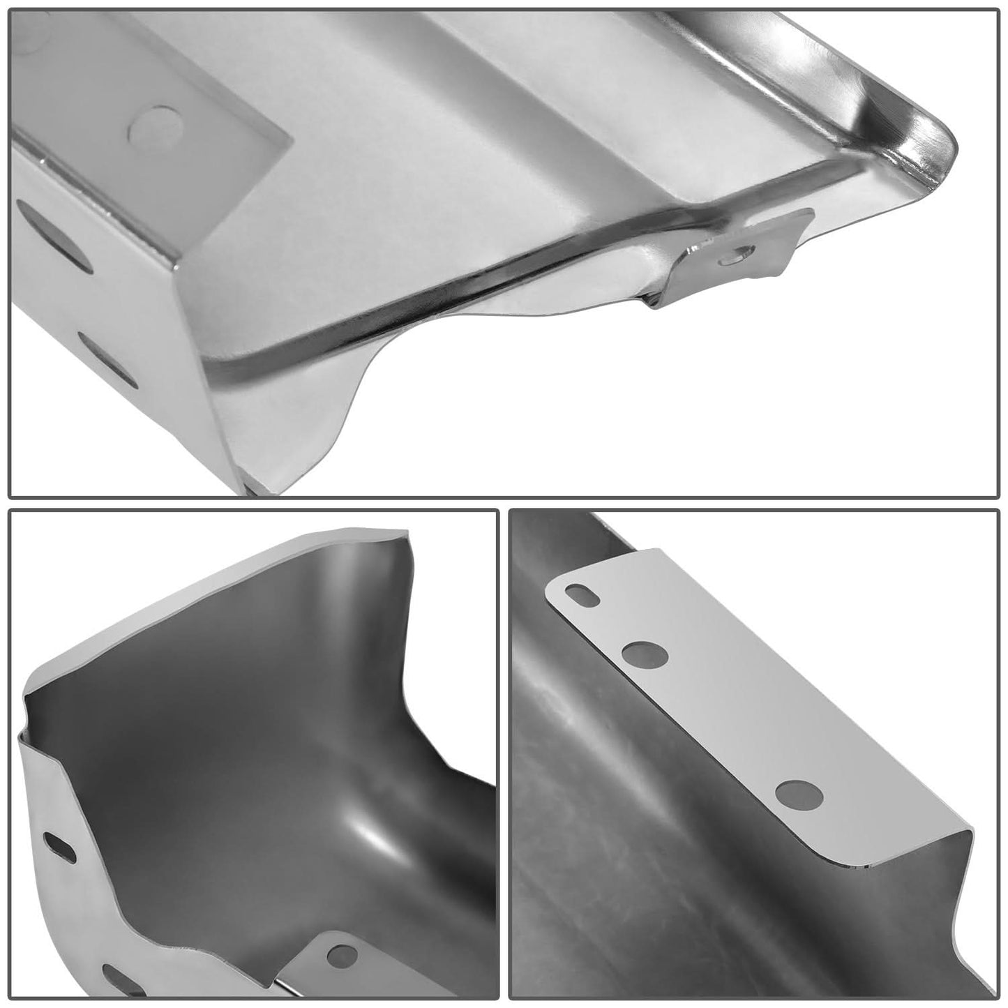 2021-2024 Ford F-150 Rear Bumper Cover Chrome FTIS Models