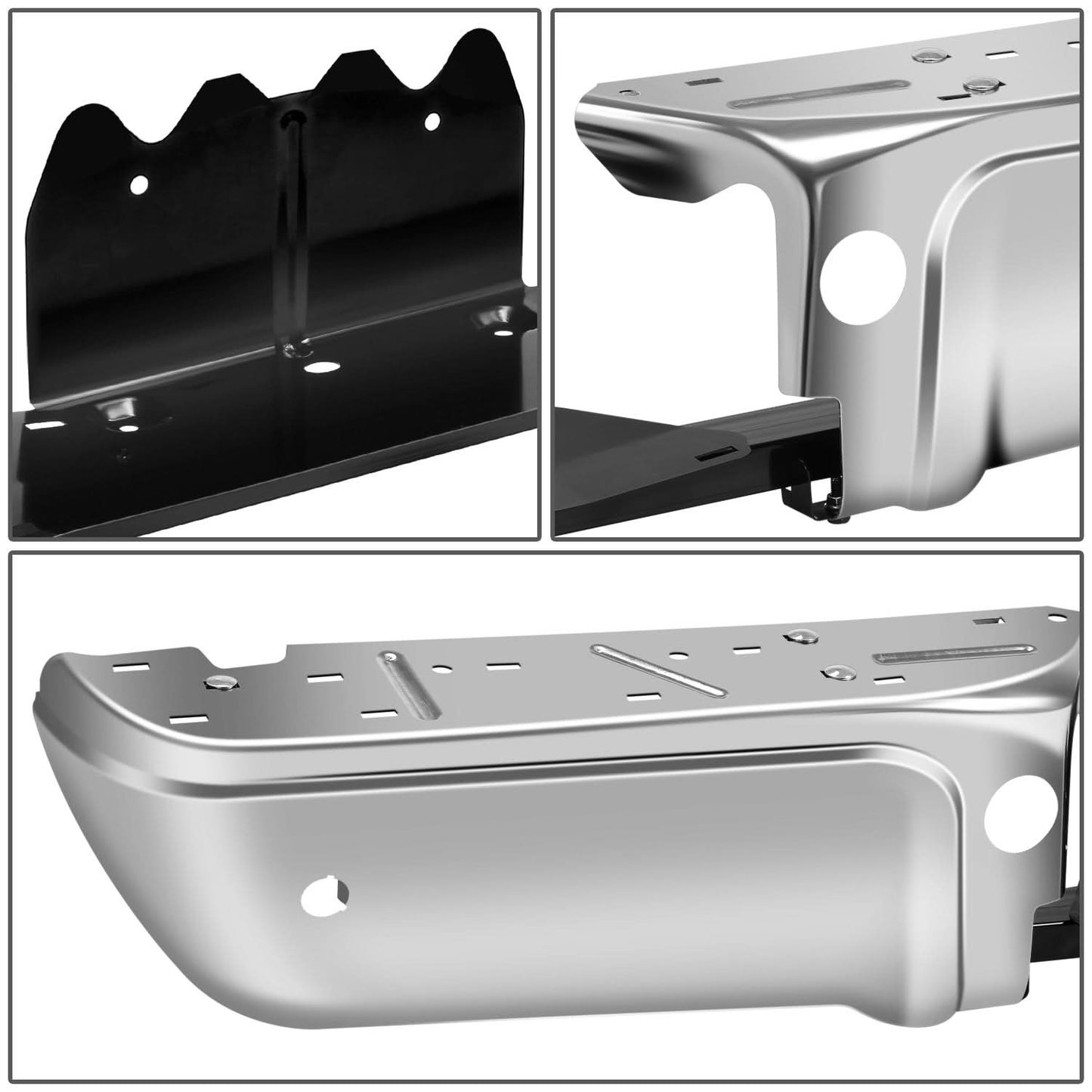 2008-2016 Ford F-250/F-350 Super Duty Chrome Rear Bumper Cover