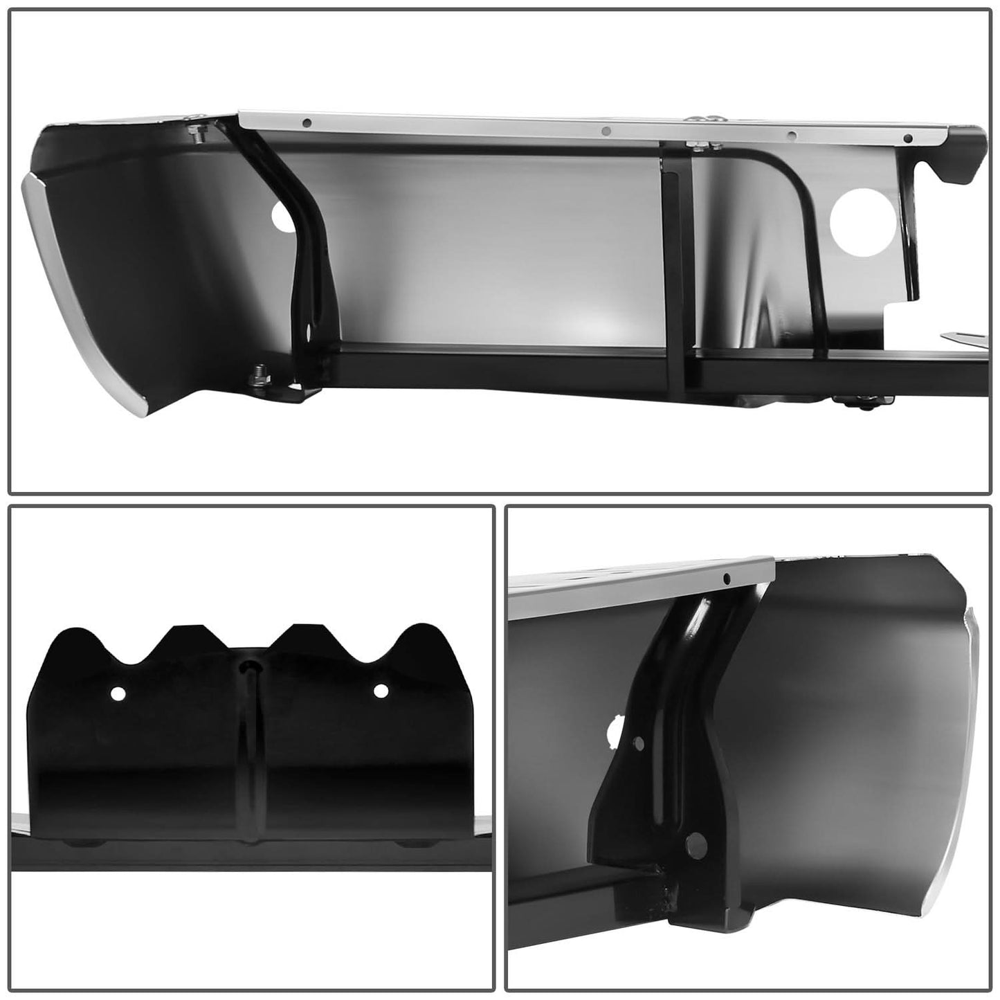 2008-2016 Ford F-250/F-350 Super Duty Chrome Rear Bumper Cover