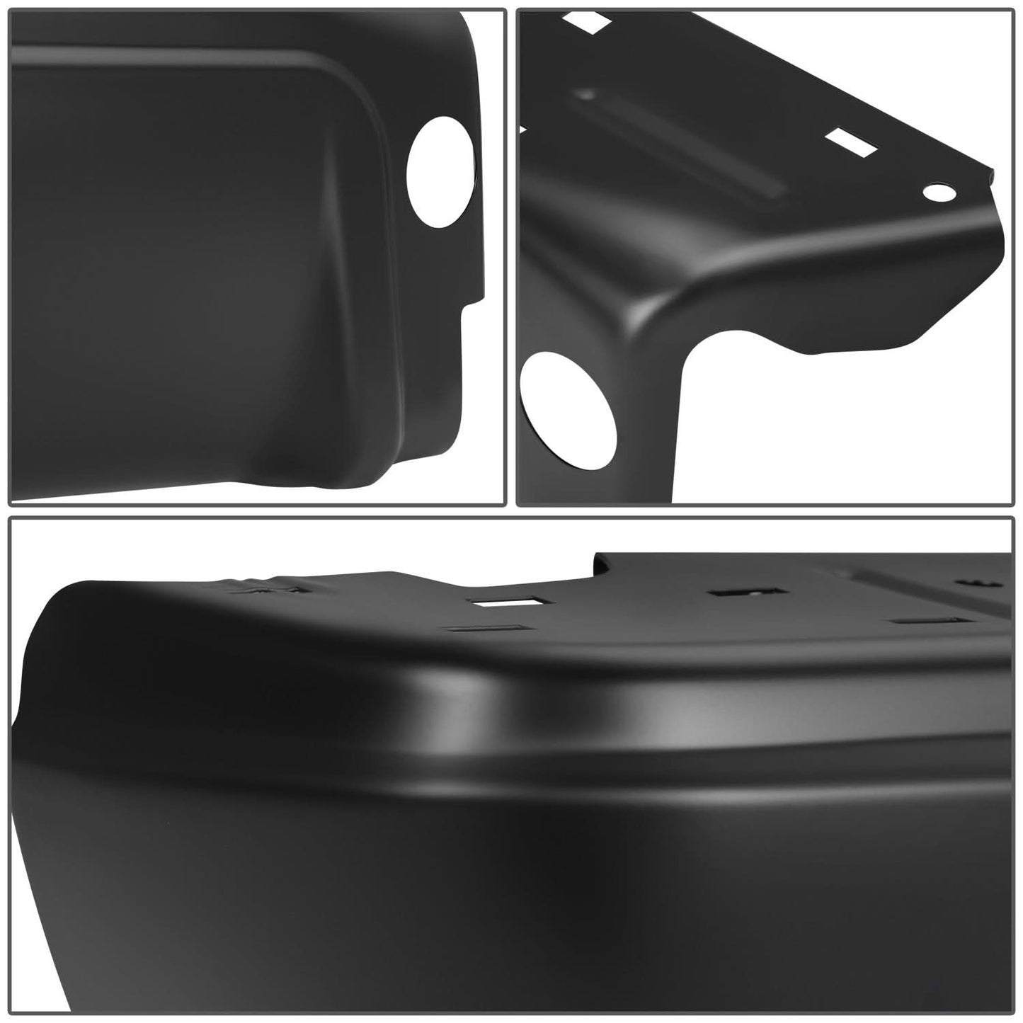 2008-2016 Ford F-250/F-350/F-450 Super Duty Rear Bumper End Black
