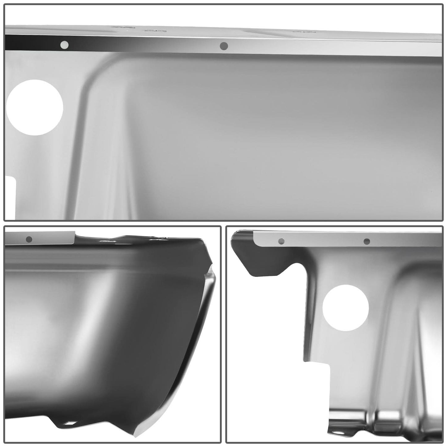 2008-2016 Ford F-250/F-350/F-450 Super Duty Rear Bumper End Chrome