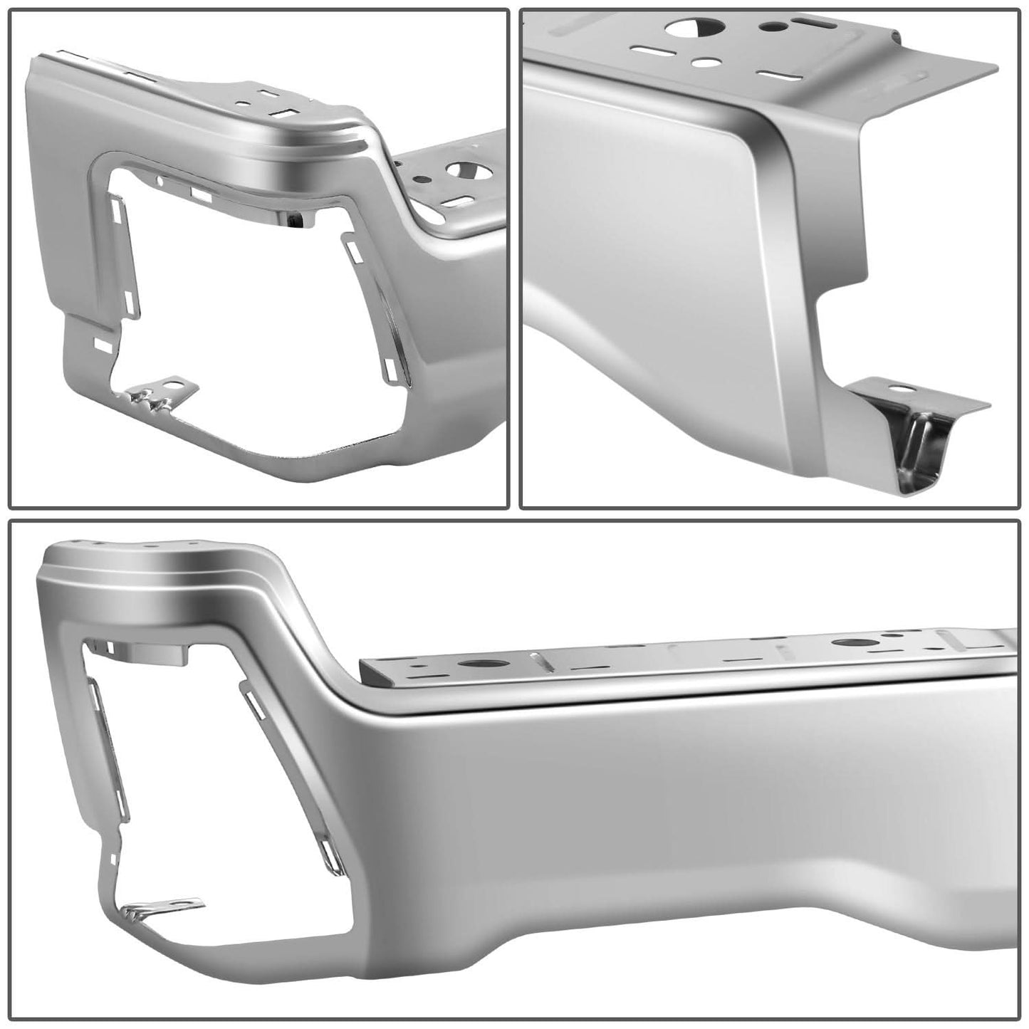 2023-2025 Ford F-250/F-350/F-450 Super Duty Rear Bumper Cover Chrome