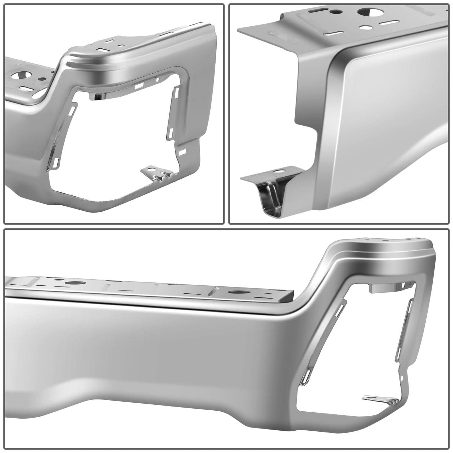 2023-2025 Ford F-250/F-350/F-450 Super Duty Rear Bumper Cover Chrome