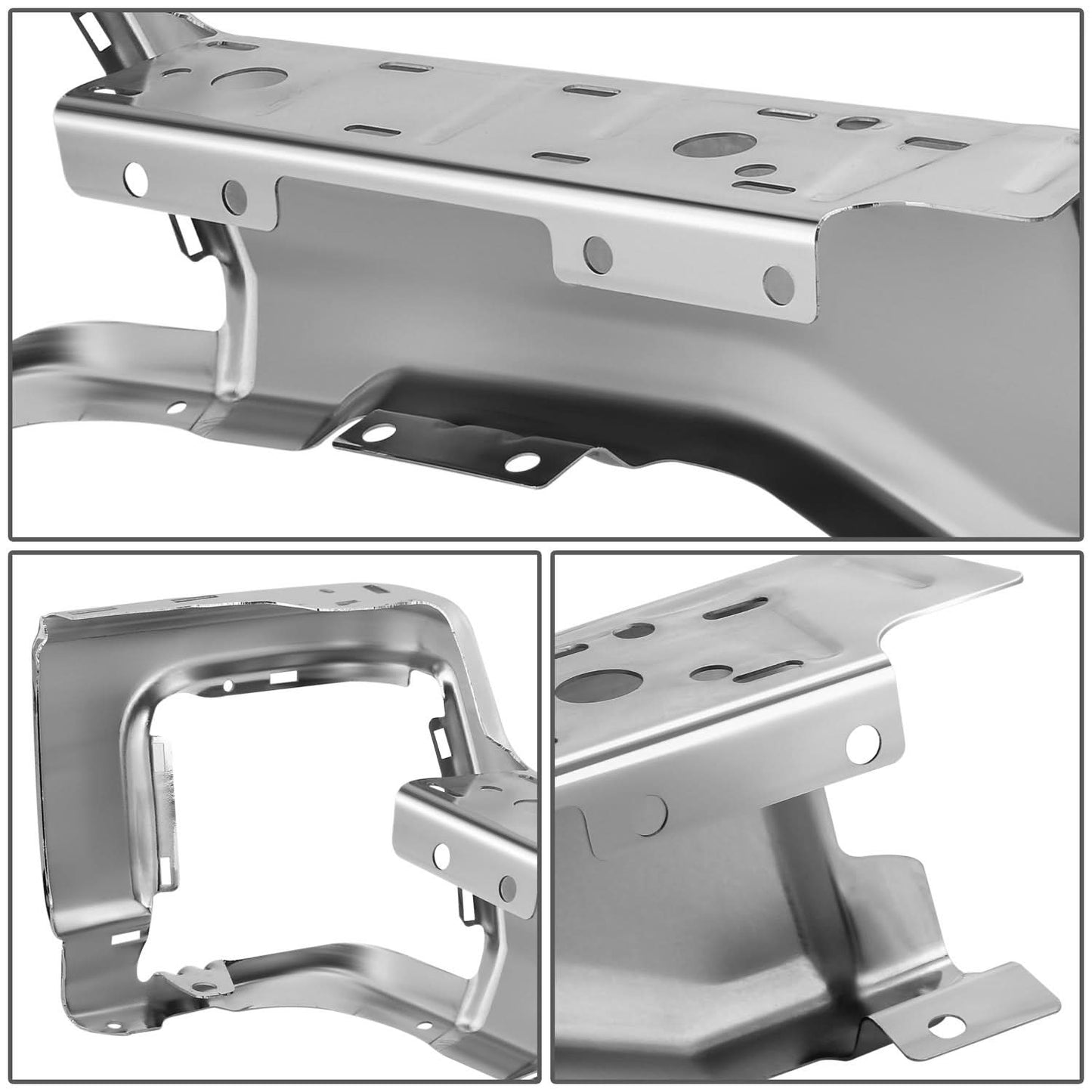 2023-2025 Ford F-250/F-350/F-450 Super Duty Rear Bumper Cover Chrome