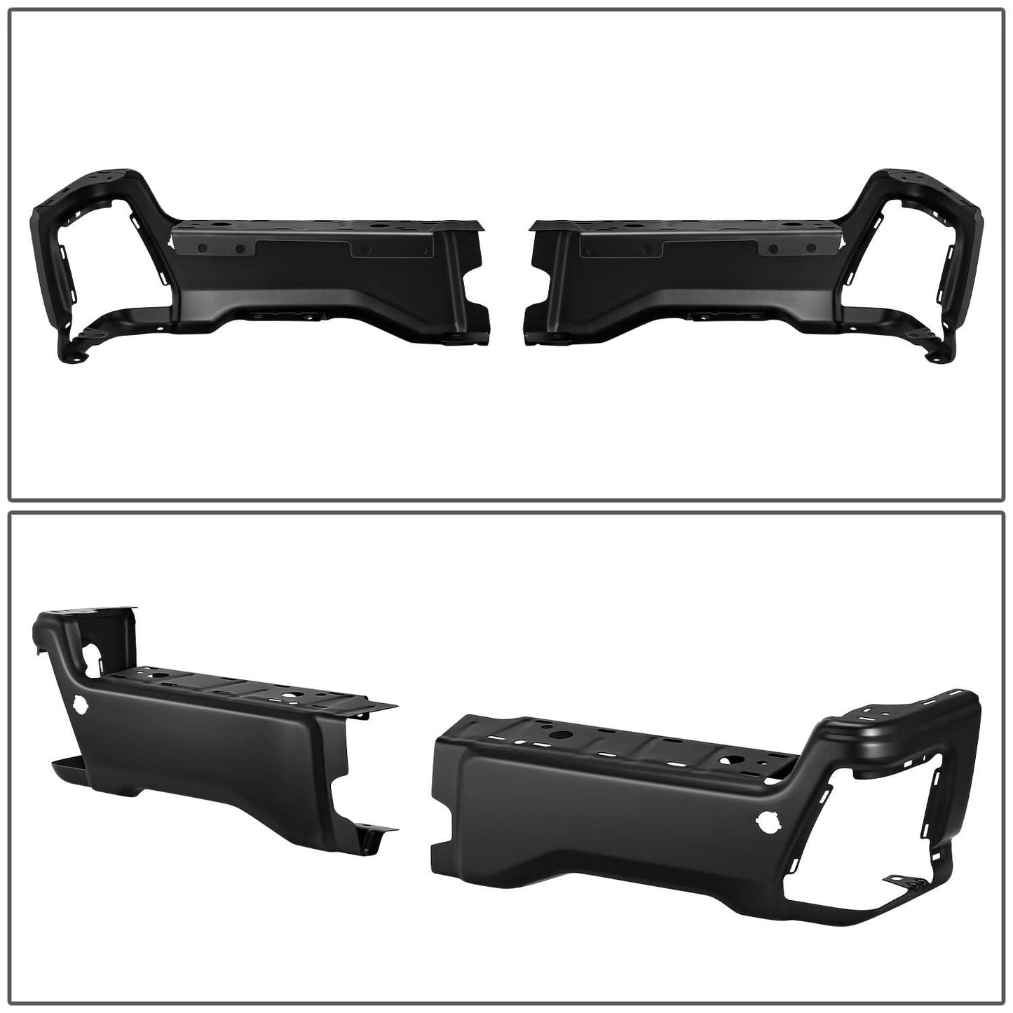 2023-2025 Ford F-250/F-350/F-450 Super Duty Rear Bumper Cover w/ Sensor Holes