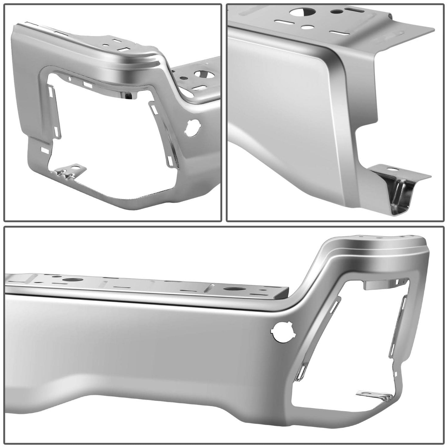 2023-2025 Ford F-250/F-350/F-450 Super Duty Rear Bumper Cover Chrome