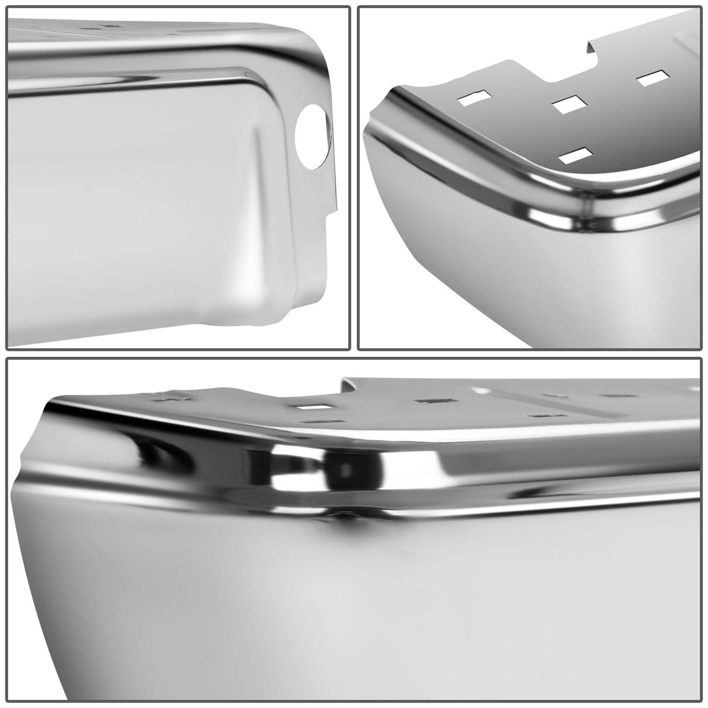 2008-2016 Ford F-250/F-350/F-450 Super Duty Rear Bumper End Chrome Left