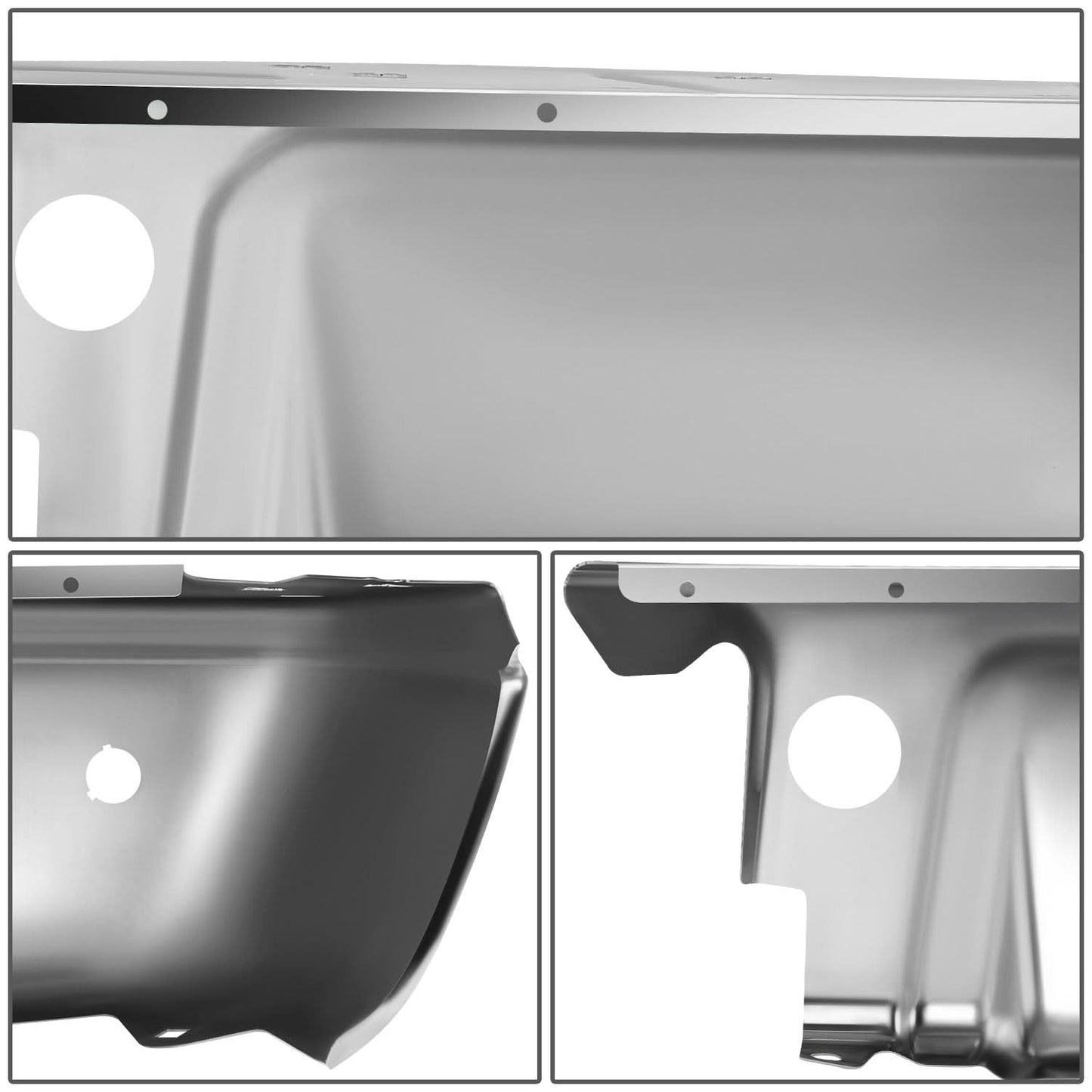 2008-2016 Ford F-250/F-350/F-450 Super Duty Rear Bumper End Chrome Left