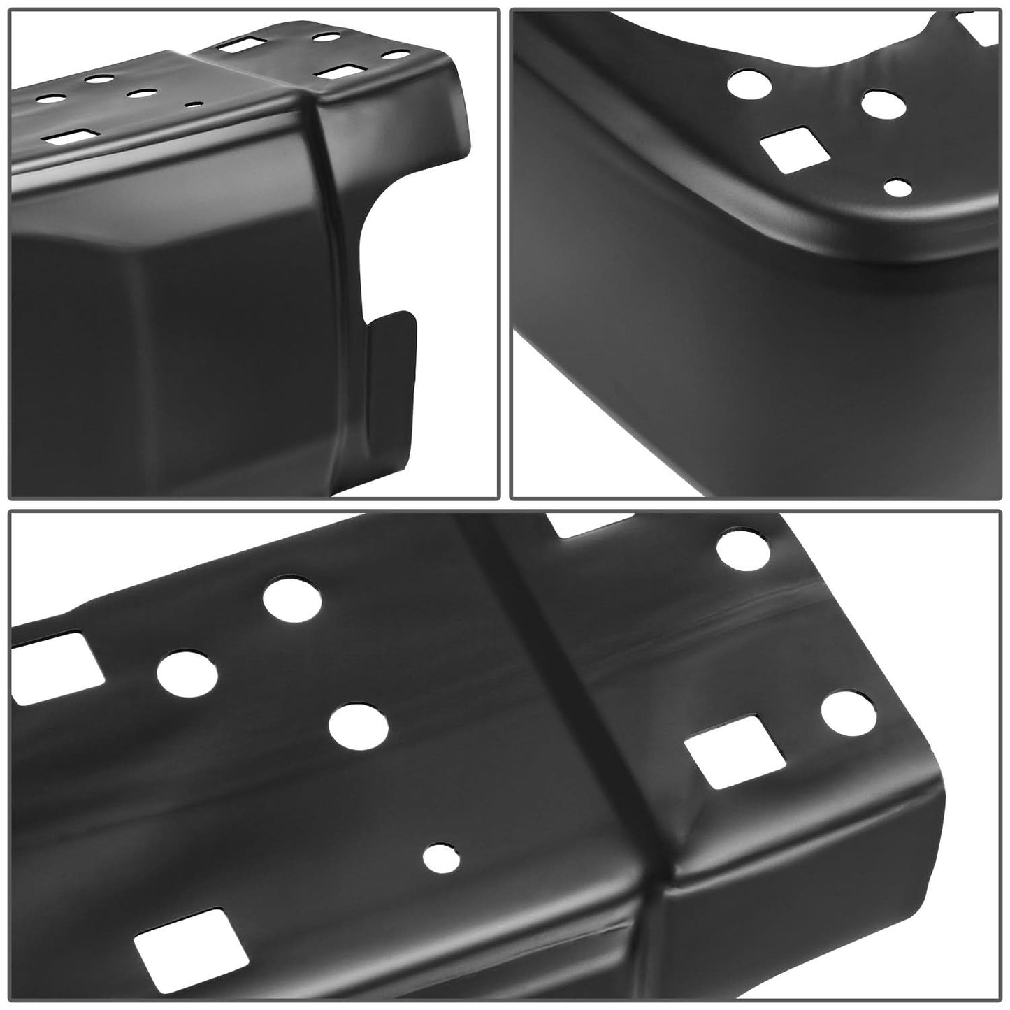 2014-2021 Toyota Tundra Rear Bumper Cover - Left - Black
